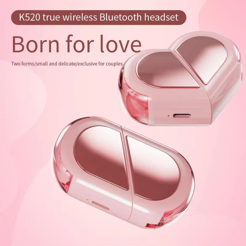 AUDÍFONOS INALÁMBRICOS TWS K520 BLUETOOTH 5.3 CON CANCELACIÓN DE RUIDO ENC Y CONTROL TÁCTIL DISEÑO MATE - 4