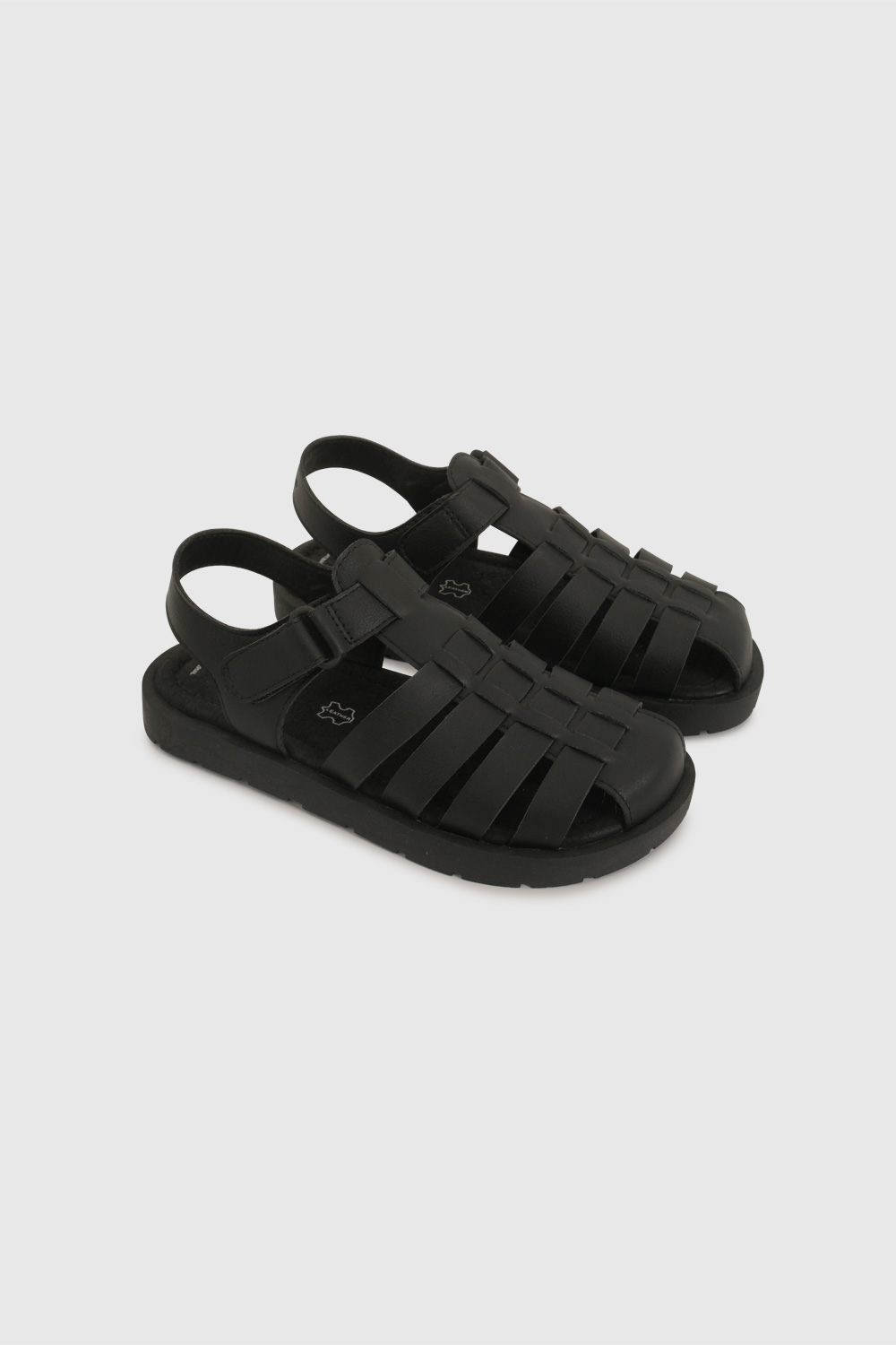 SANDALIA CASUAL COLLOKY KID NIÑA NEGRO - 1