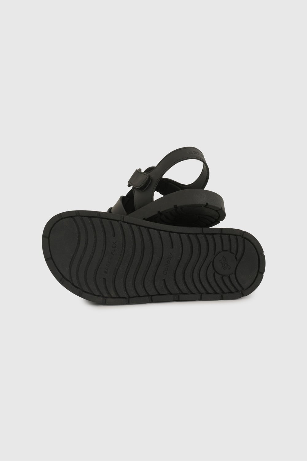 SANDALIA CASUAL COLLOKY KID NIÑA NEGRO - 3