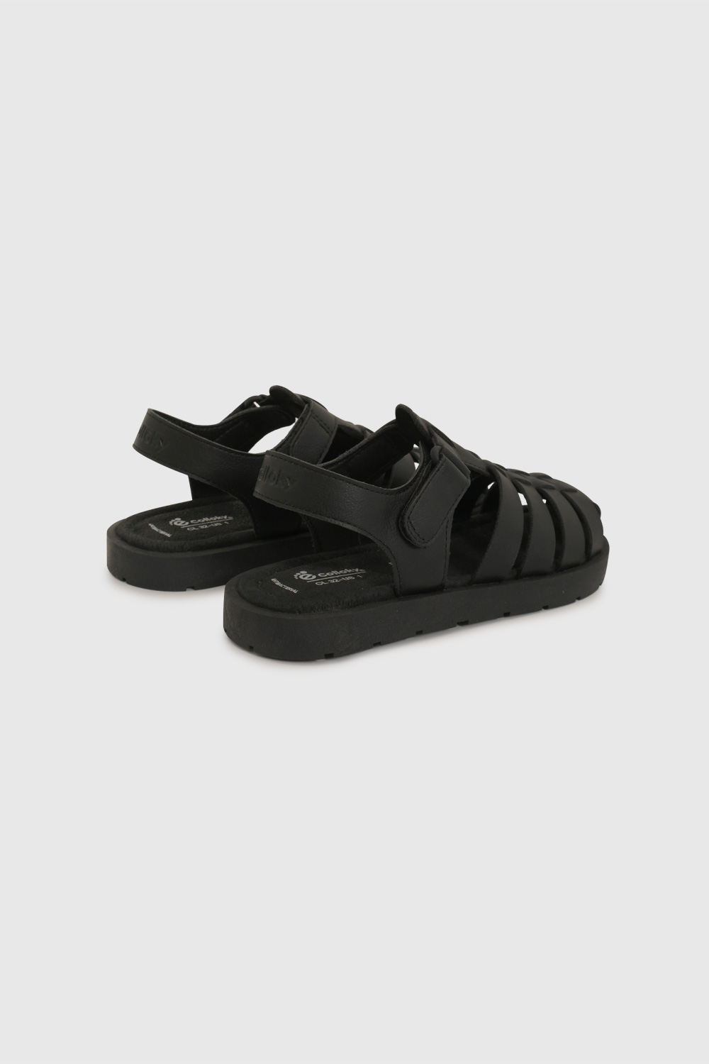 SANDALIA CASUAL COLLOKY KID NIÑA NEGRO - 5