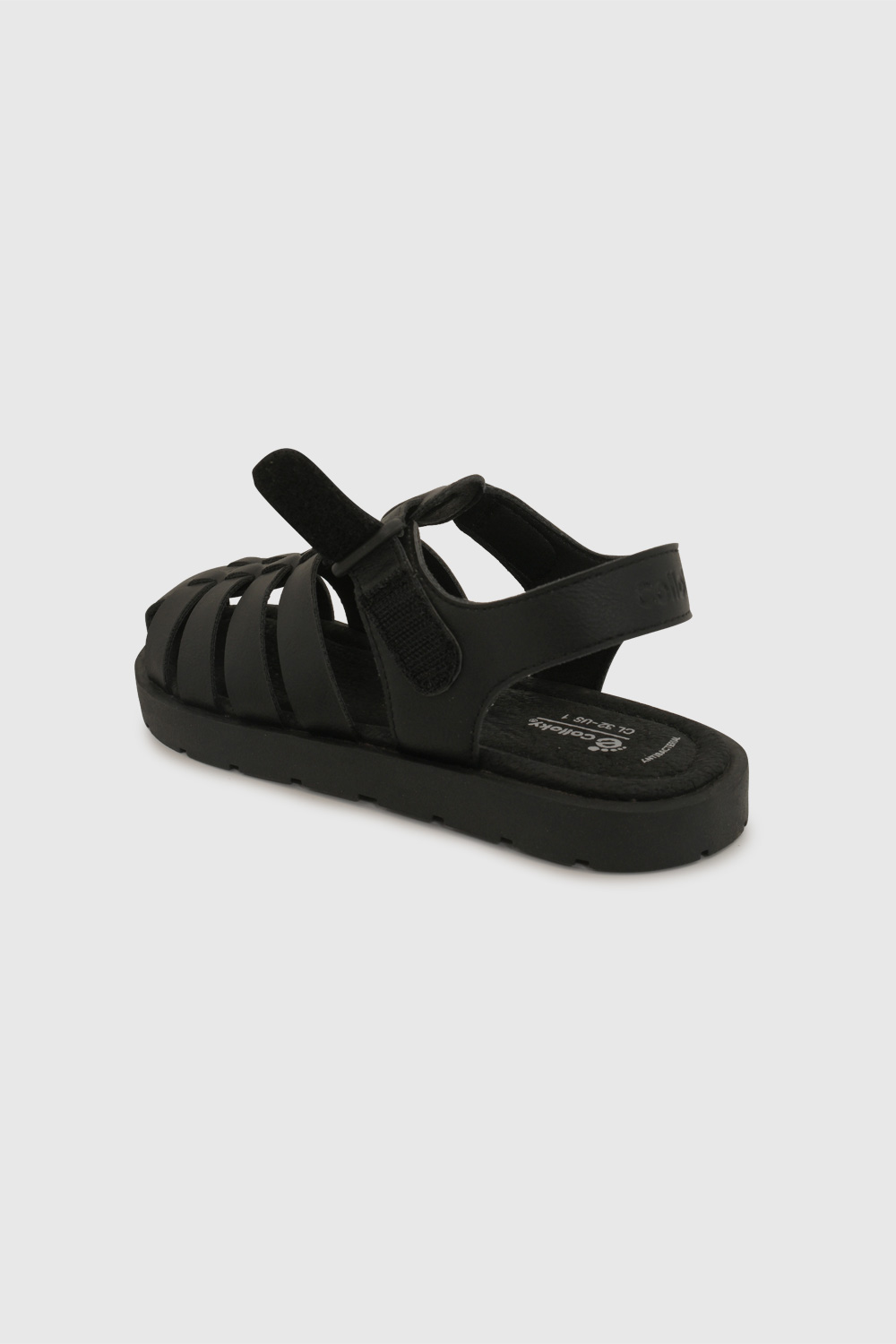 SANDALIA CASUAL COLLOKY KID NIÑA NEGRO - 6