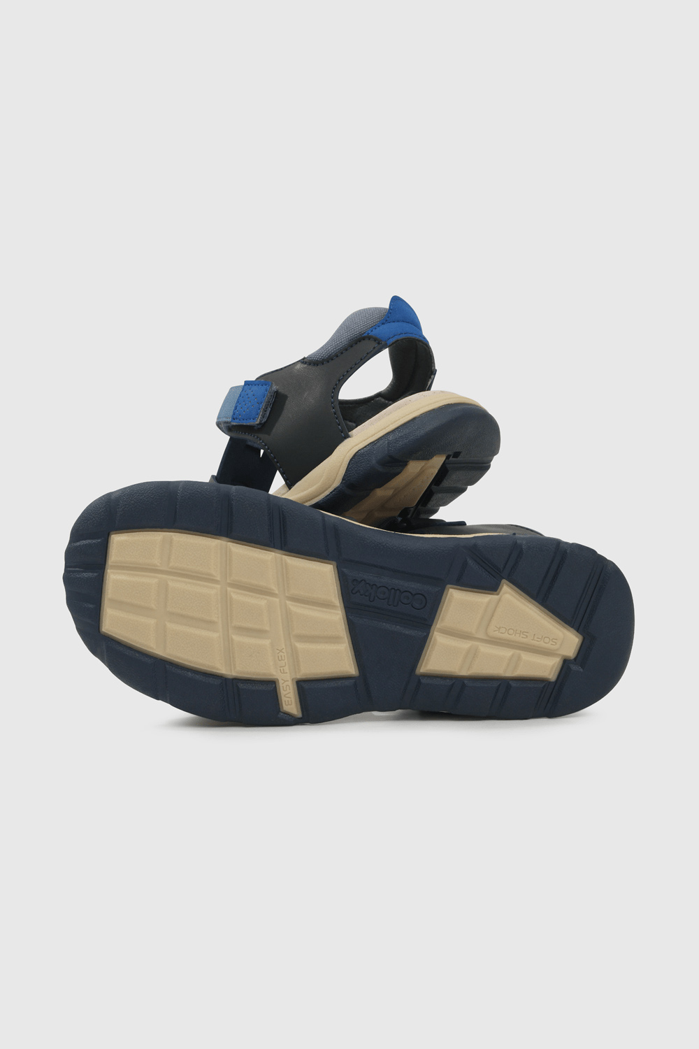 SANDALIA CASUAL COLLOKY KID NIÑO AZUL - 3