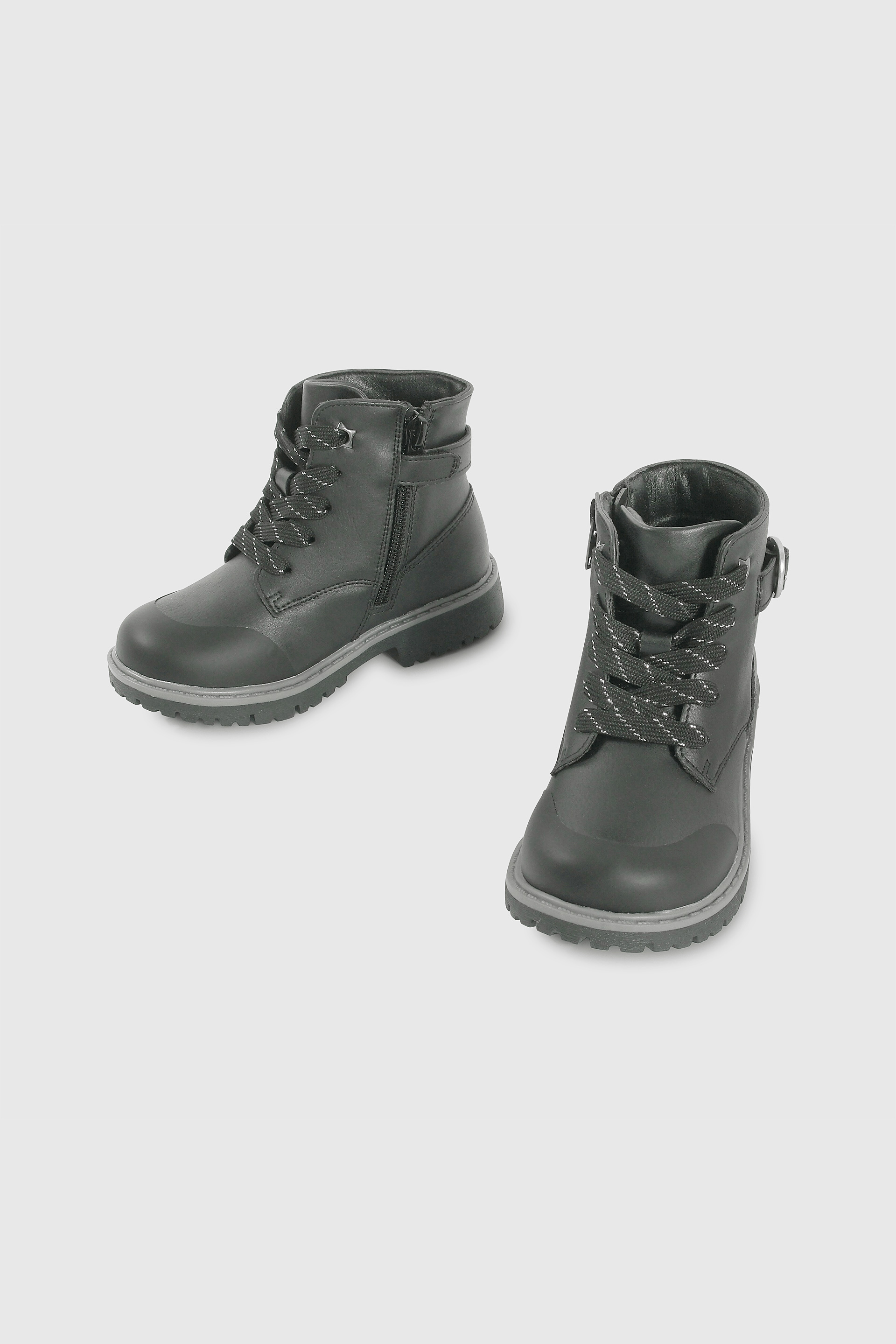 BOTÍN CASUAL COLLOKY CAMINANTE NIÑA NEGRO - 4