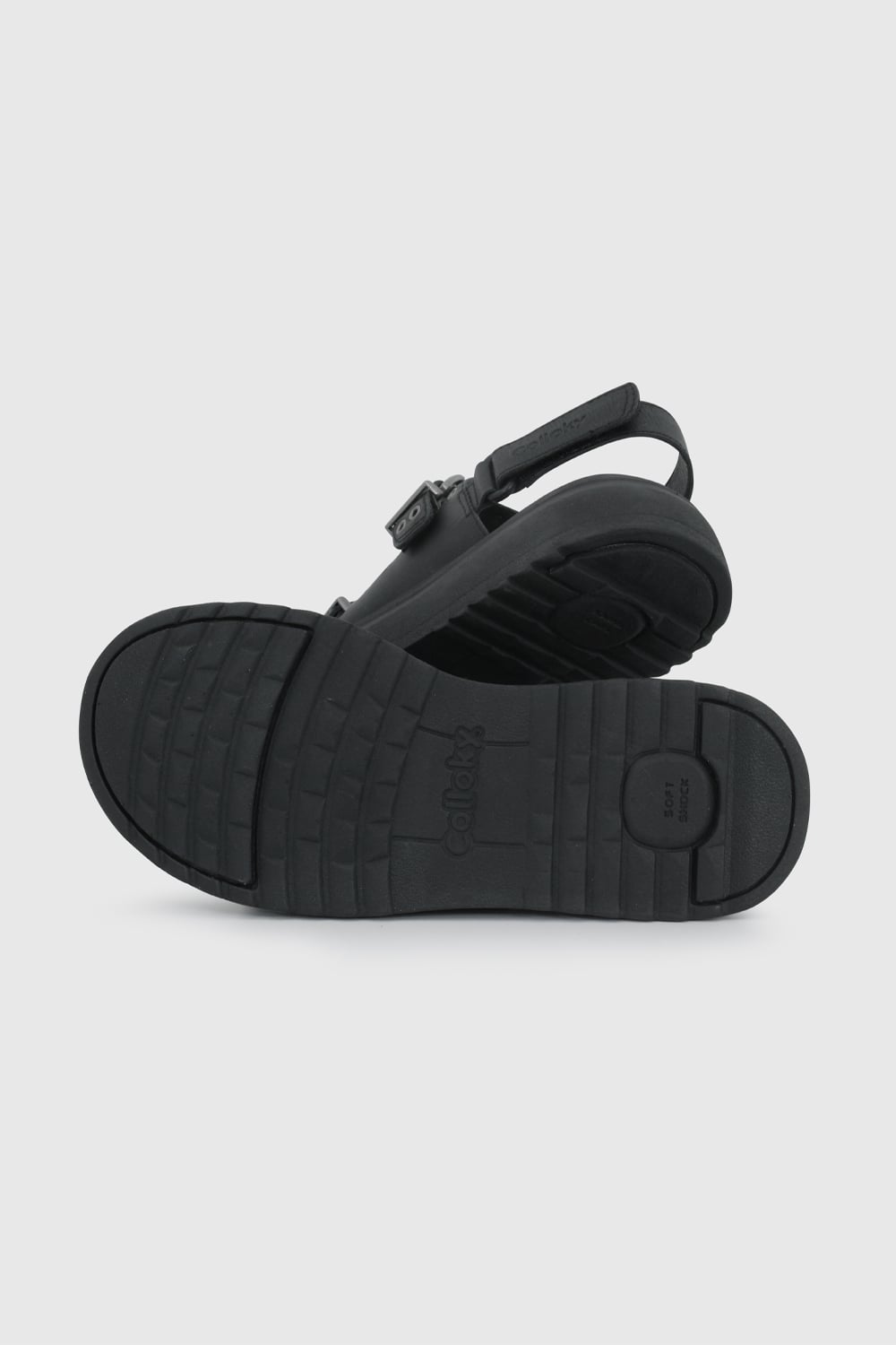 SANDALIA CASUAL COLLOKY KID NIÑA NEGRO - 3