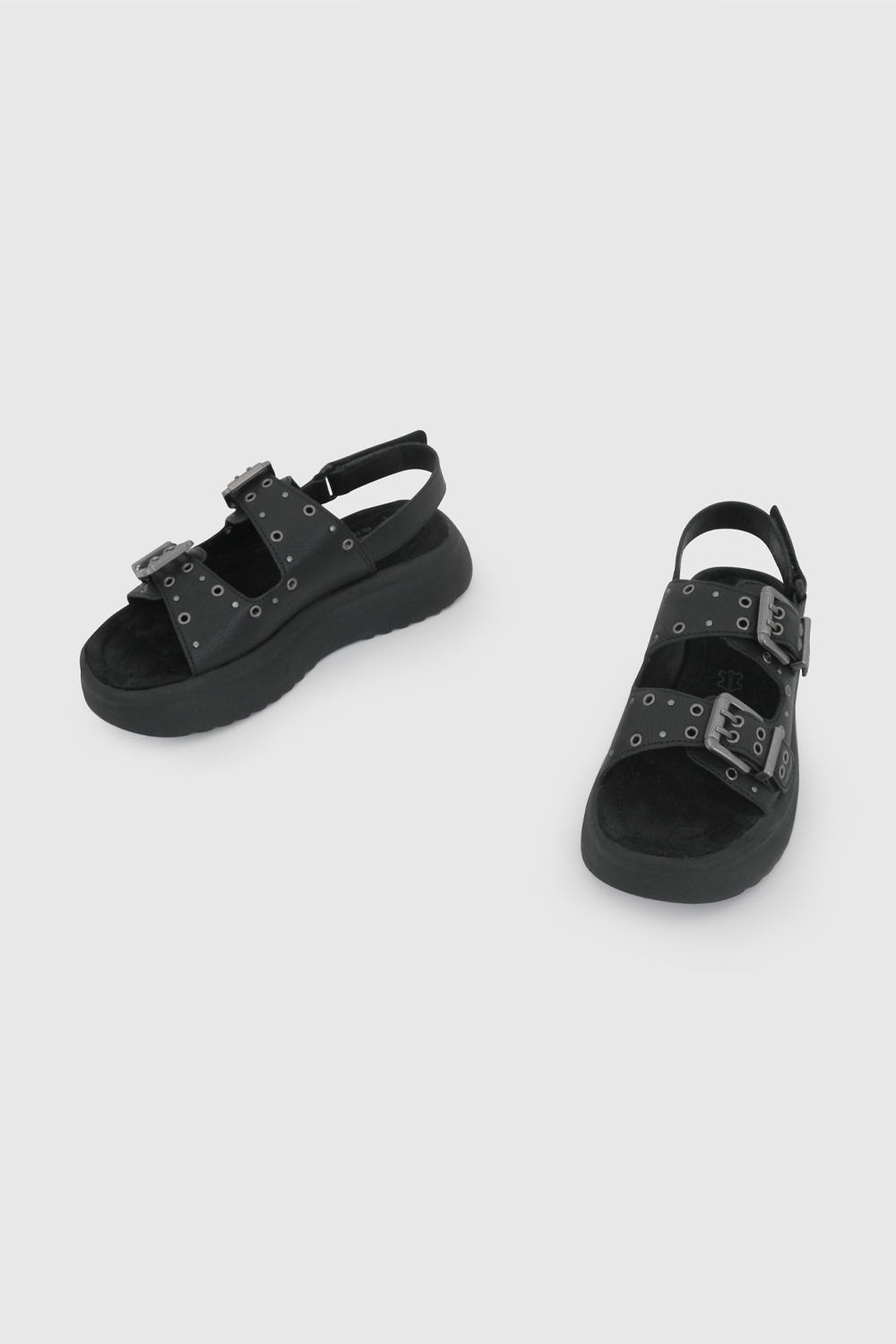 SANDALIA CASUAL COLLOKY KID NIÑA NEGRO - 4