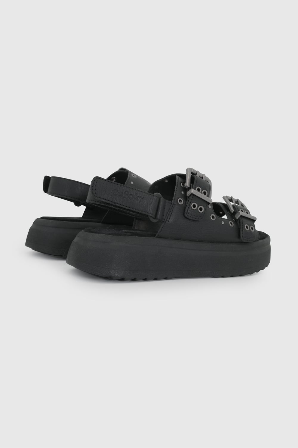 SANDALIA CASUAL COLLOKY KID NIÑA NEGRO - 5