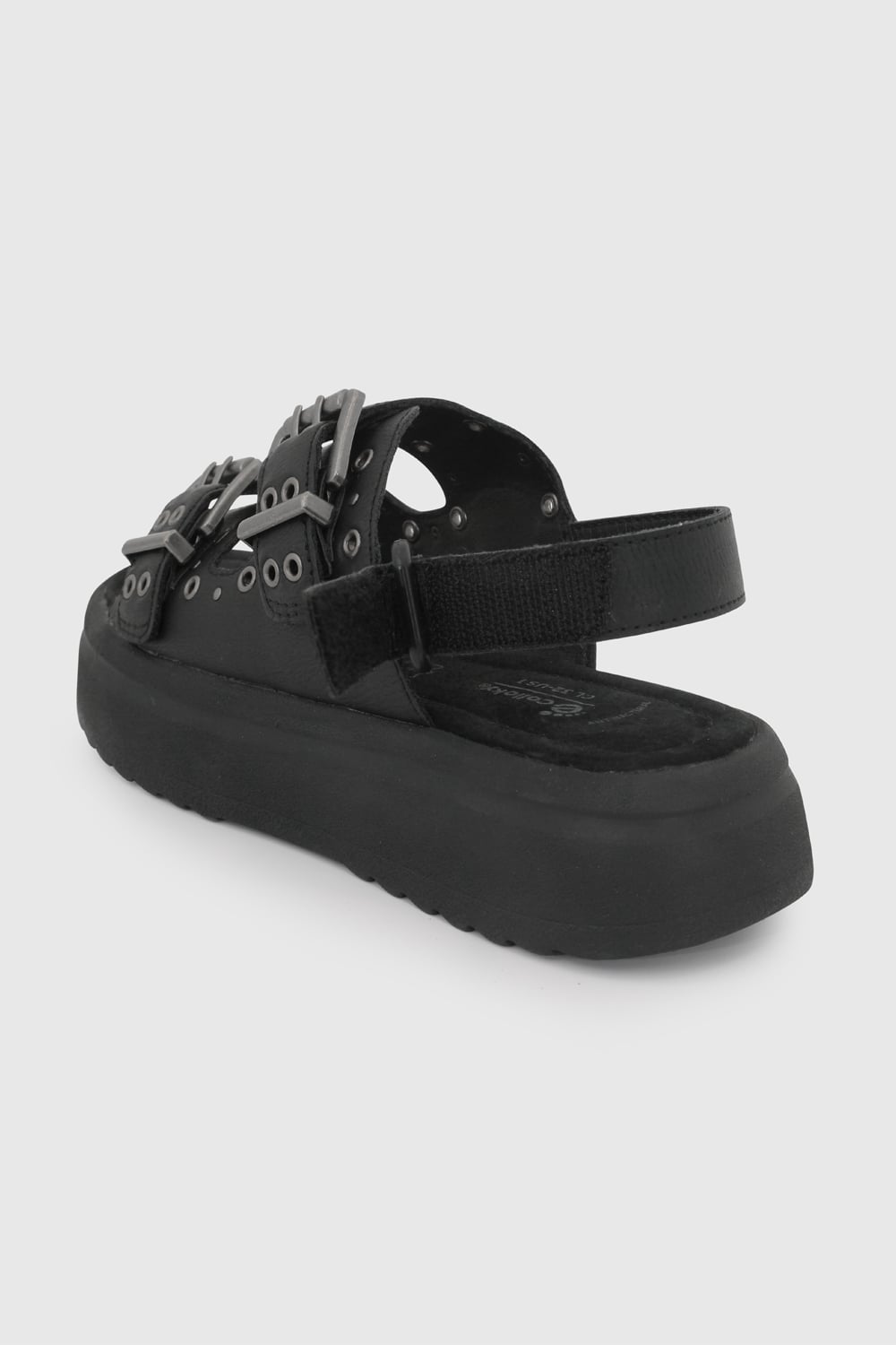 SANDALIA CASUAL COLLOKY KID NIÑA NEGRO - 6
