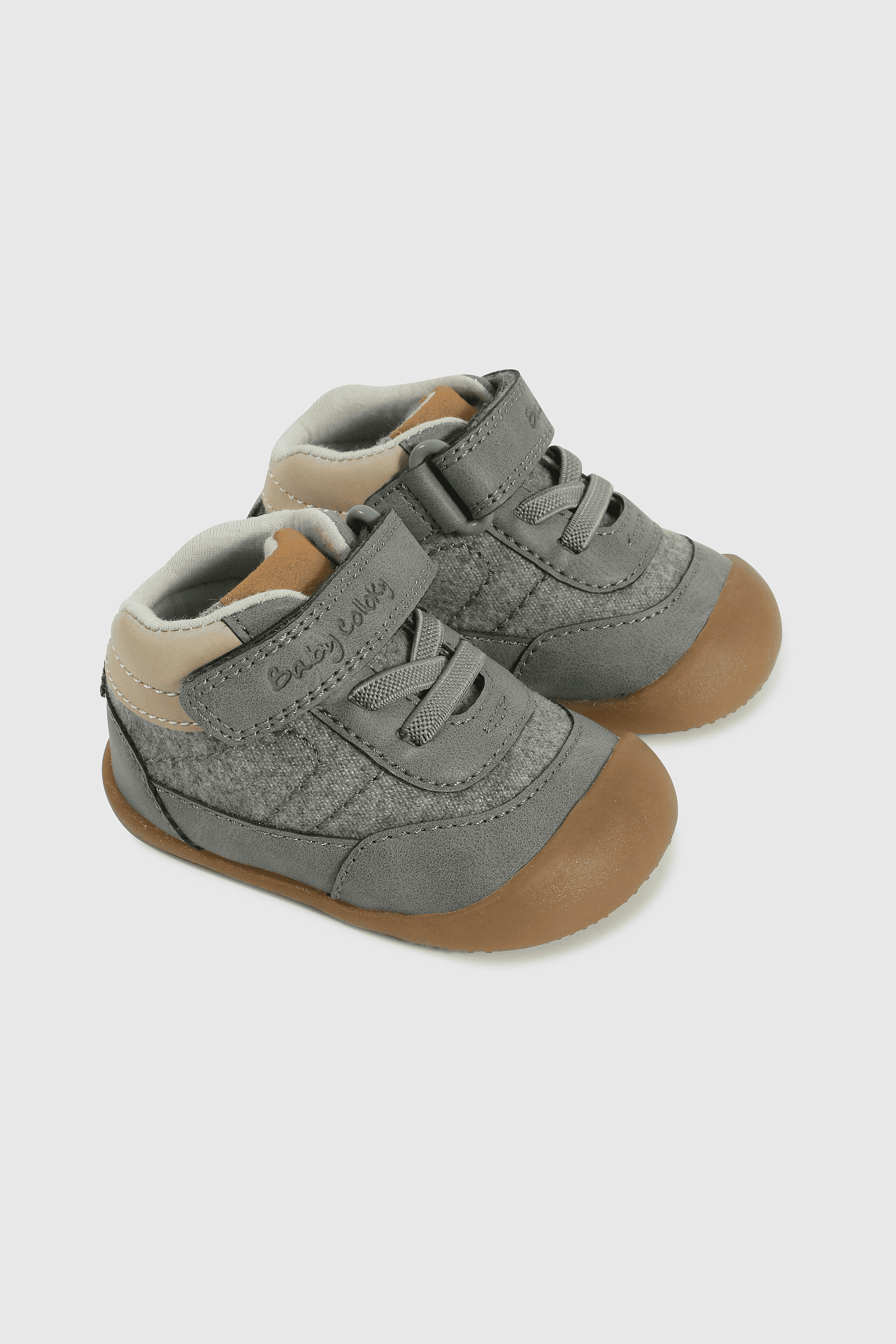 BOTÍN CASUAL COLLOKY GATEADOR NIÑO GRIS - 1