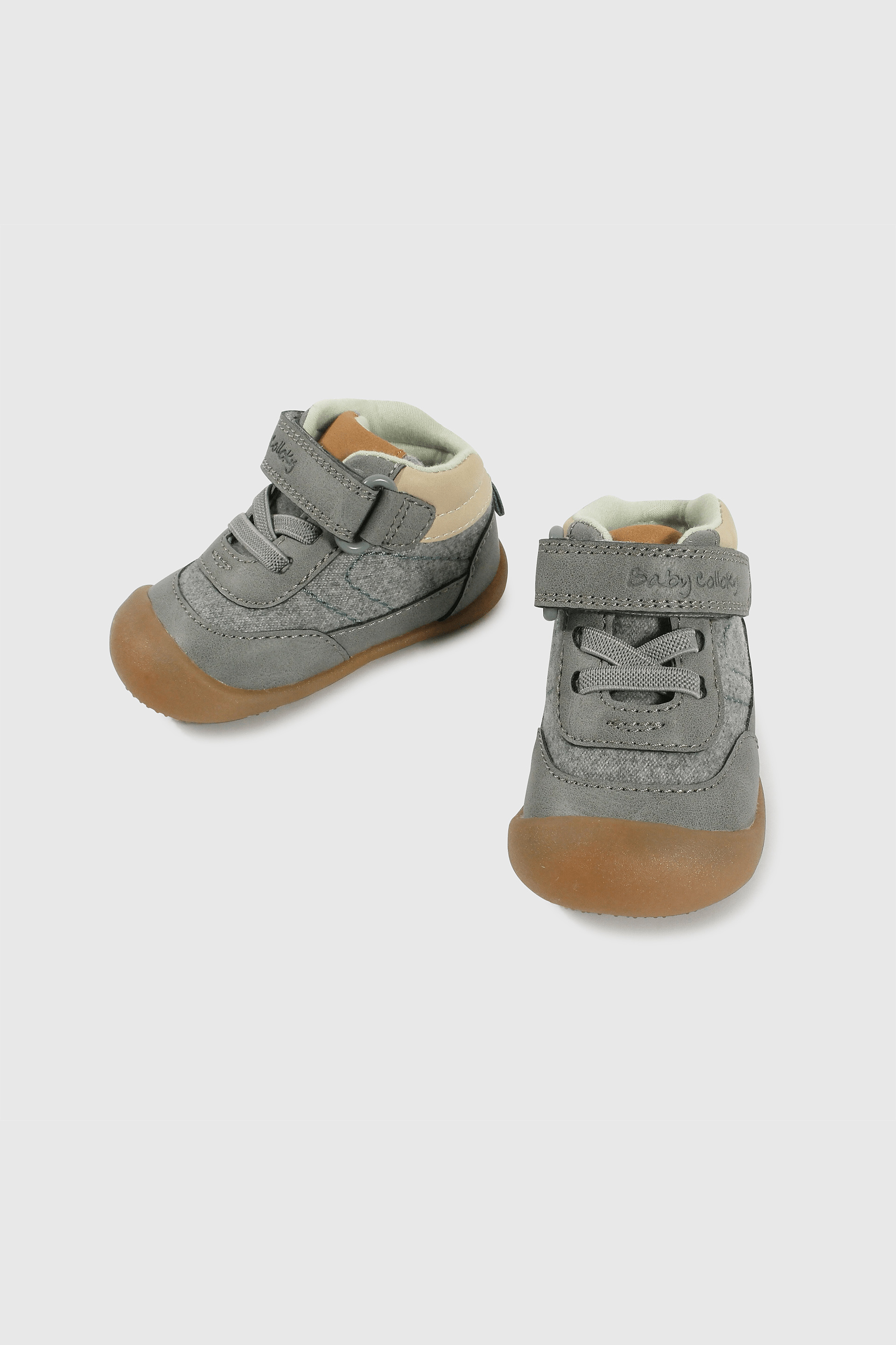 BOTÍN CASUAL COLLOKY GATEADOR NIÑO GRIS - 4