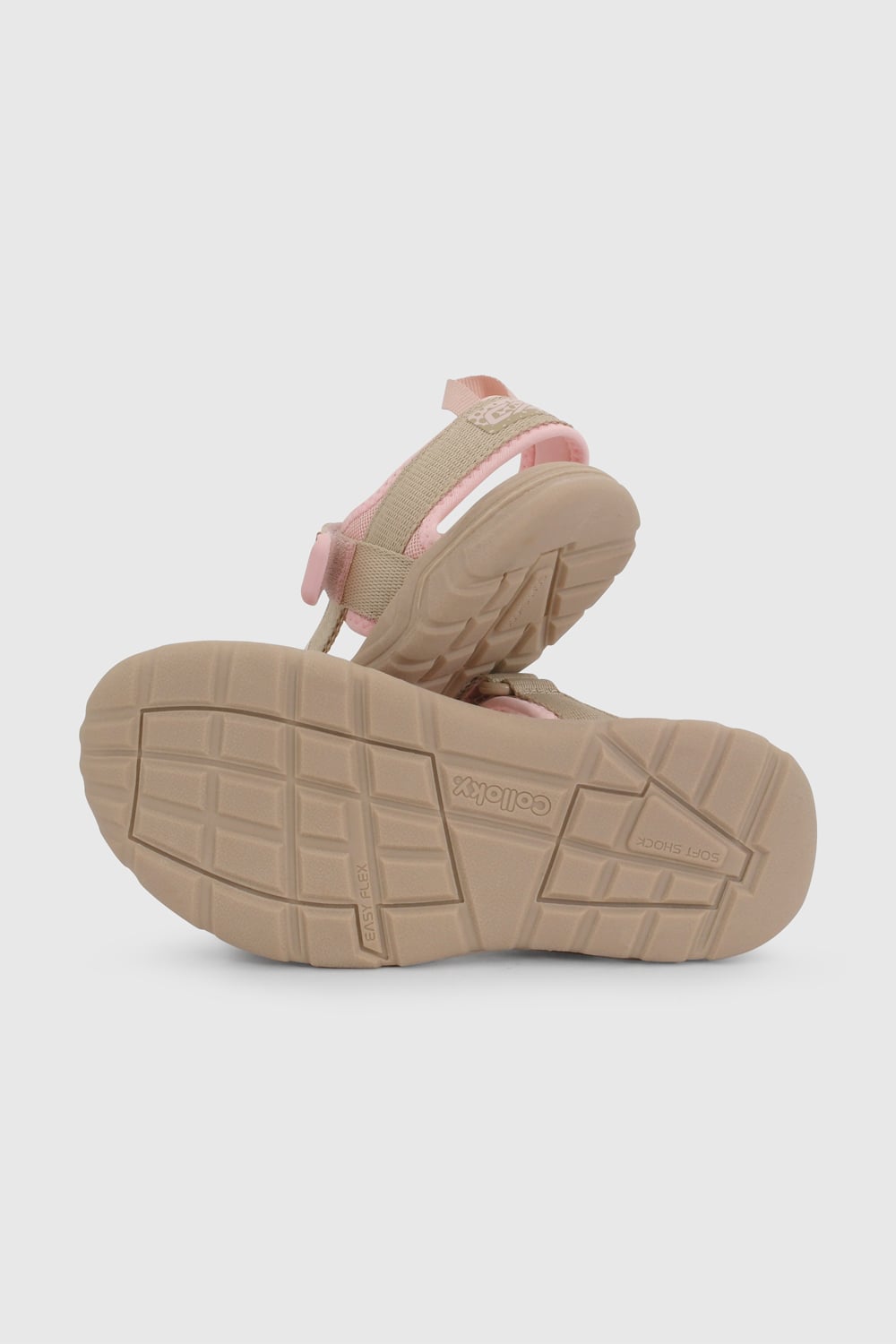 SANDALIA DEPORTIVA COLLOKY KID NIÑA BEIGE - 3
