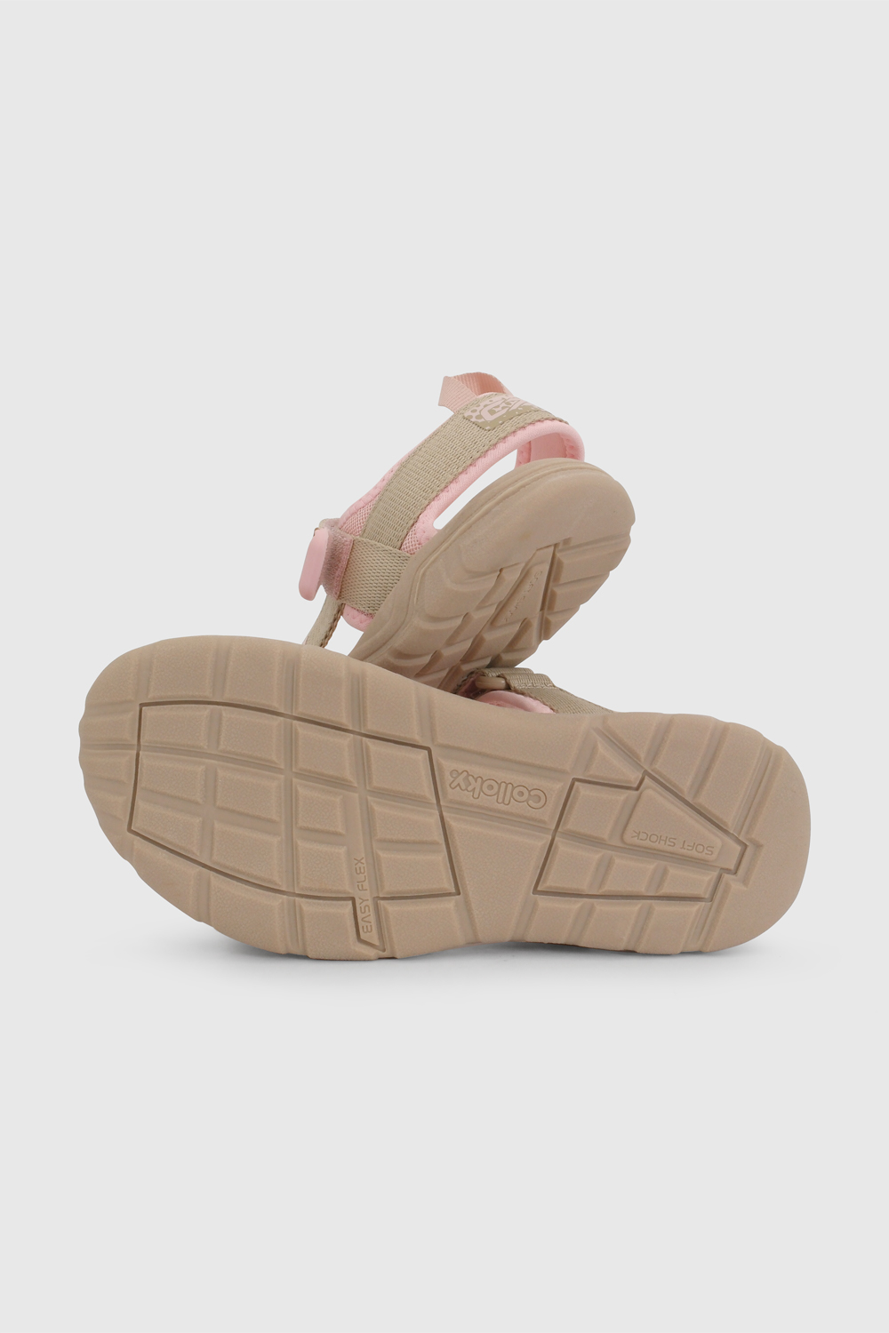 SANDALIA DEPORTIVA COLLOKY KID NIÑA BEIGE - 3