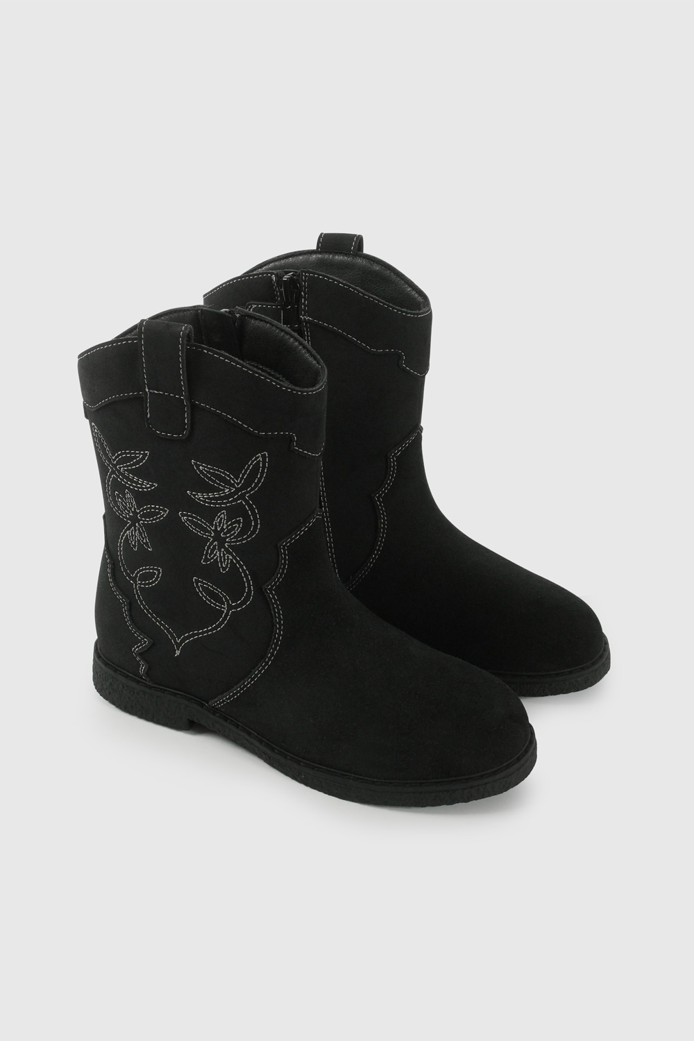 BOTA CASUAL COLLOKY KID NIÑA NEGRO - 1