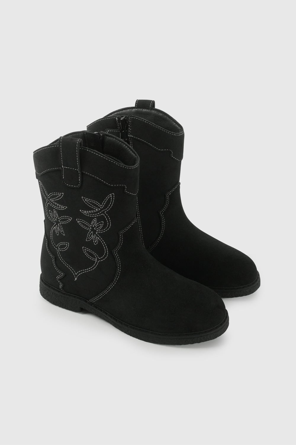 BOTA CASUAL COLLOKY KID NIÑA NEGRO - 1