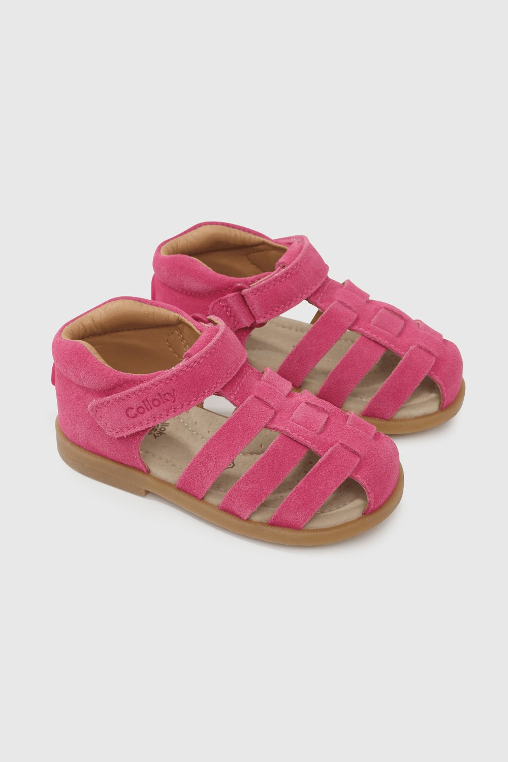 SANDALIA CASUAL COLLOKY PRIMEROS PASOS NIÑA FUCSIA - 1