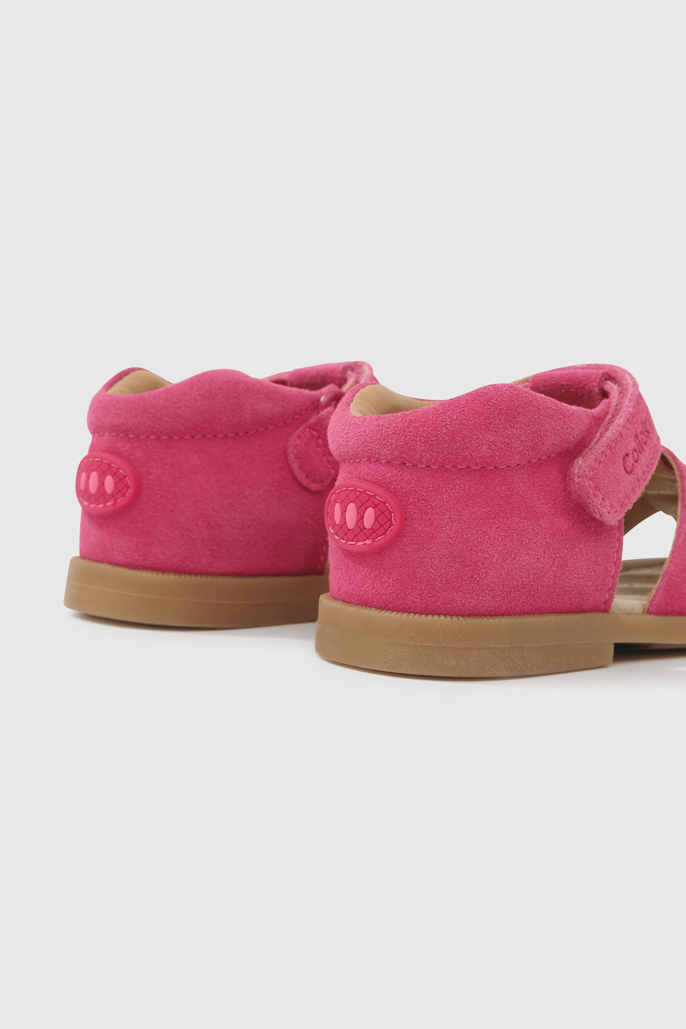 SANDALIA CASUAL COLLOKY PRIMEROS PASOS NIÑA FUCSIA - 5