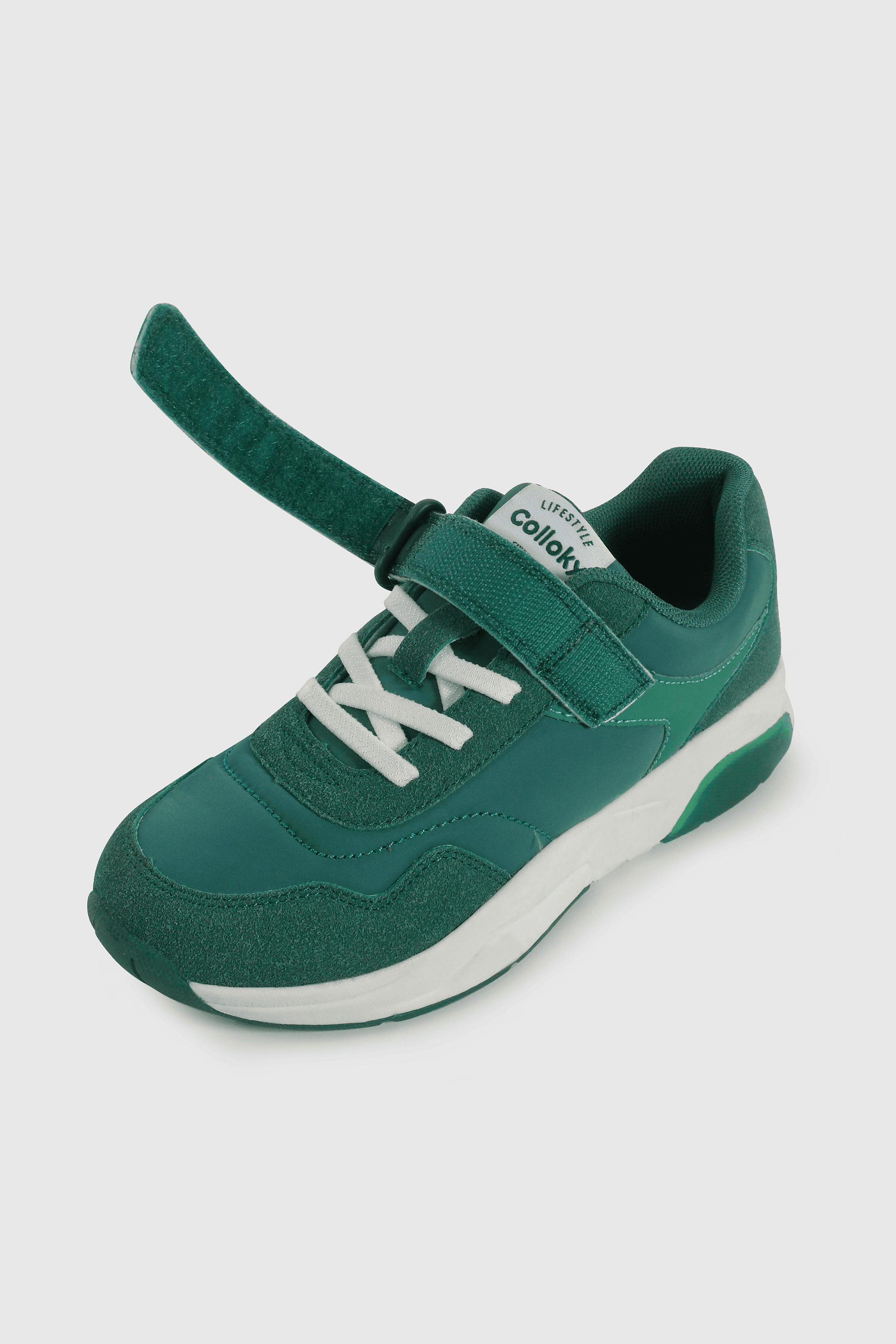 ZAPATILLA LUCES COLLOKY KID NIÑO VERDE - 6