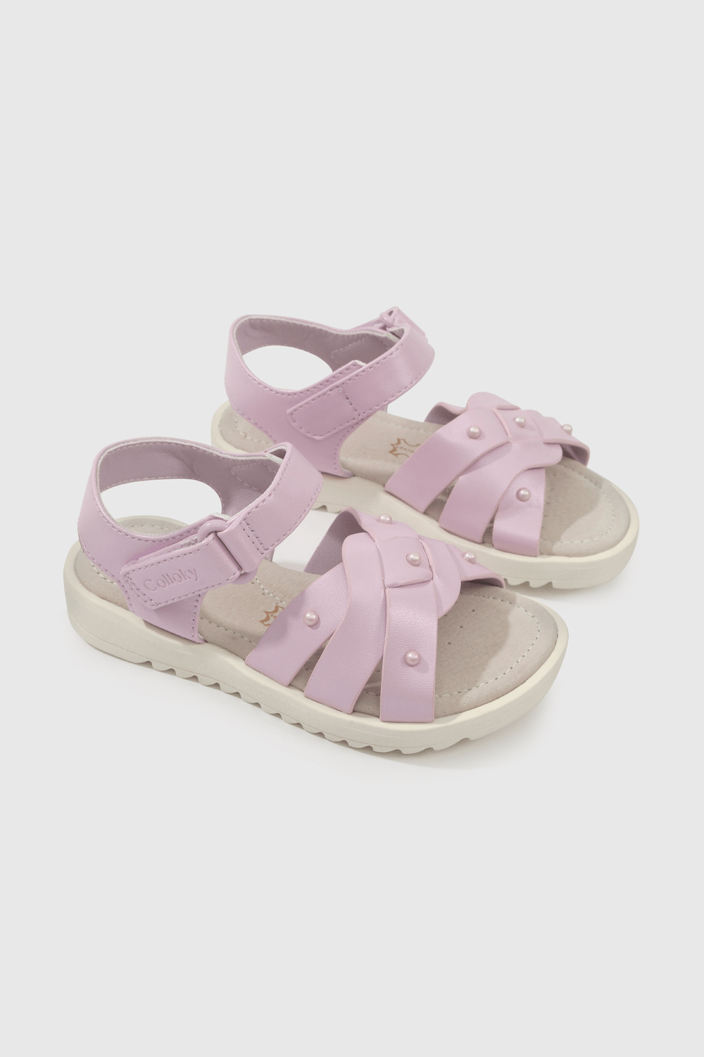 SANDALIA CASUAL COLLOKY CAMINANTE NIÑA MORADO - 1