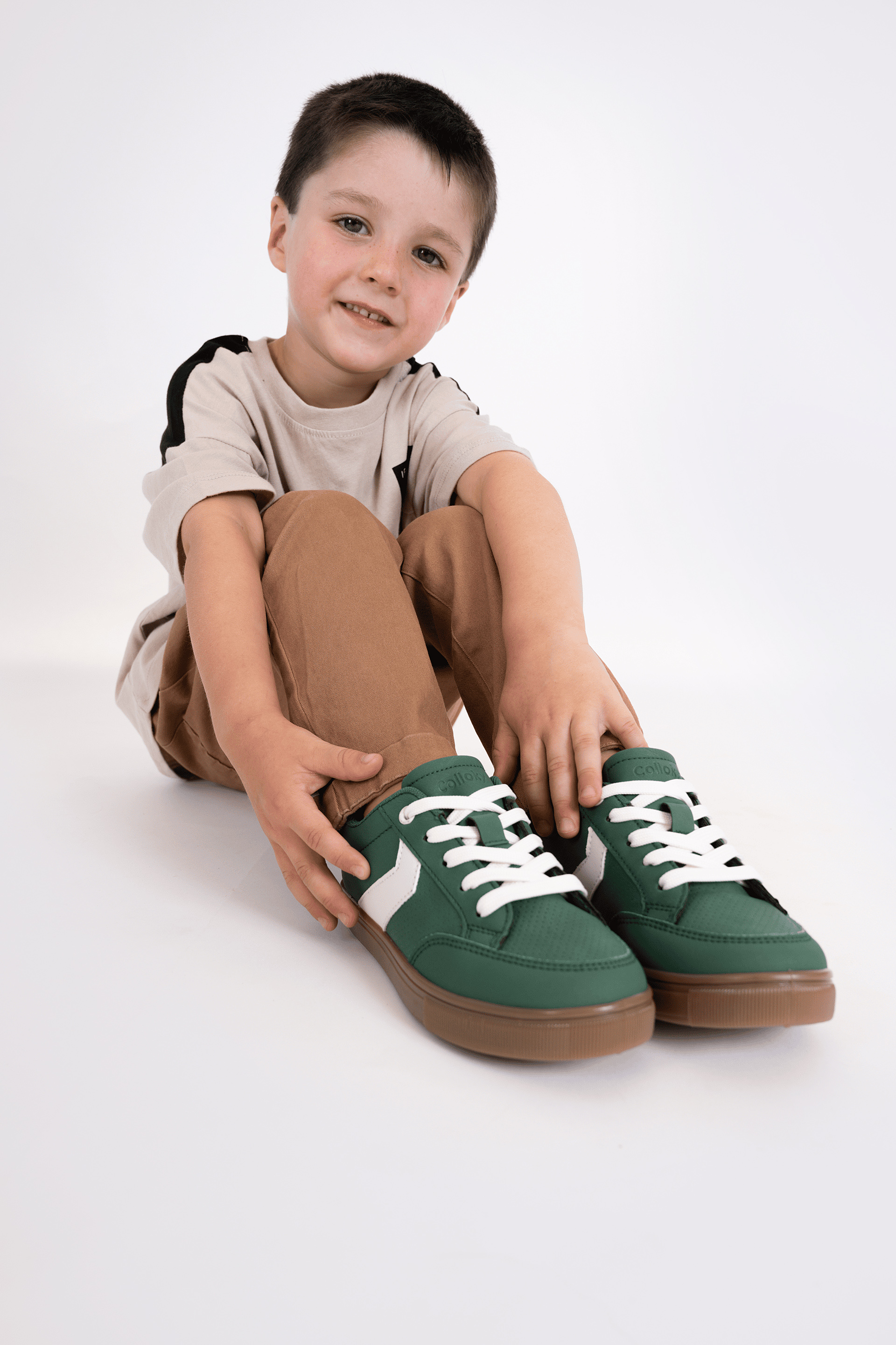 ZAPATILLA URBANA COLLOKY KID NIÑO VERDE - 2