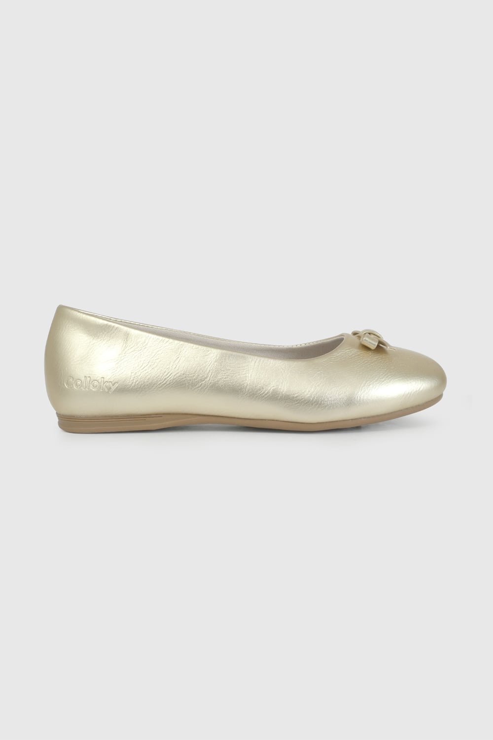BALLERINA CASUAL COLLOKY KID NIÑA DORADO - 2