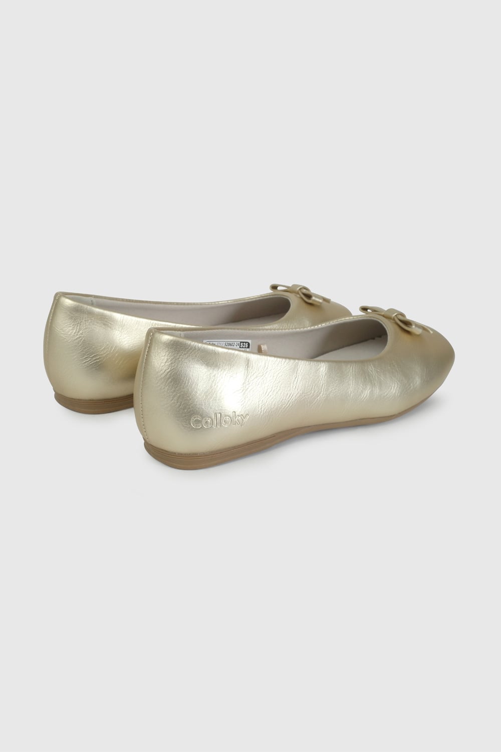 BALLERINA CASUAL COLLOKY KID NIÑA DORADO - 5