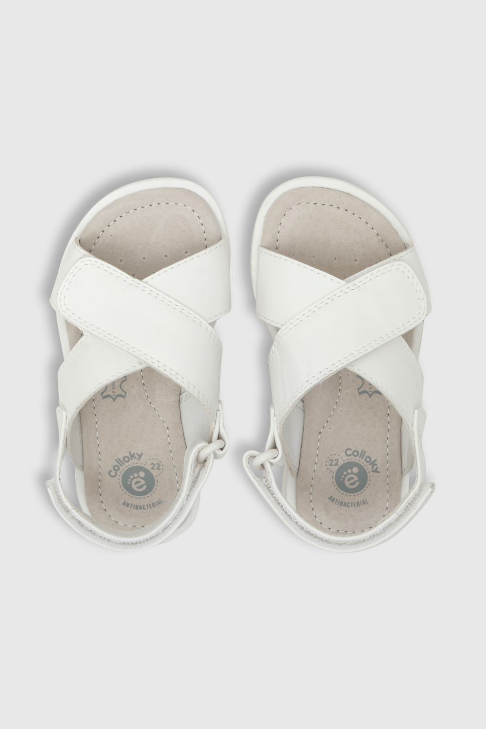 SANDALIA CASUAL COLLOKY CAMINANTE NIÑA BLANCO - 4