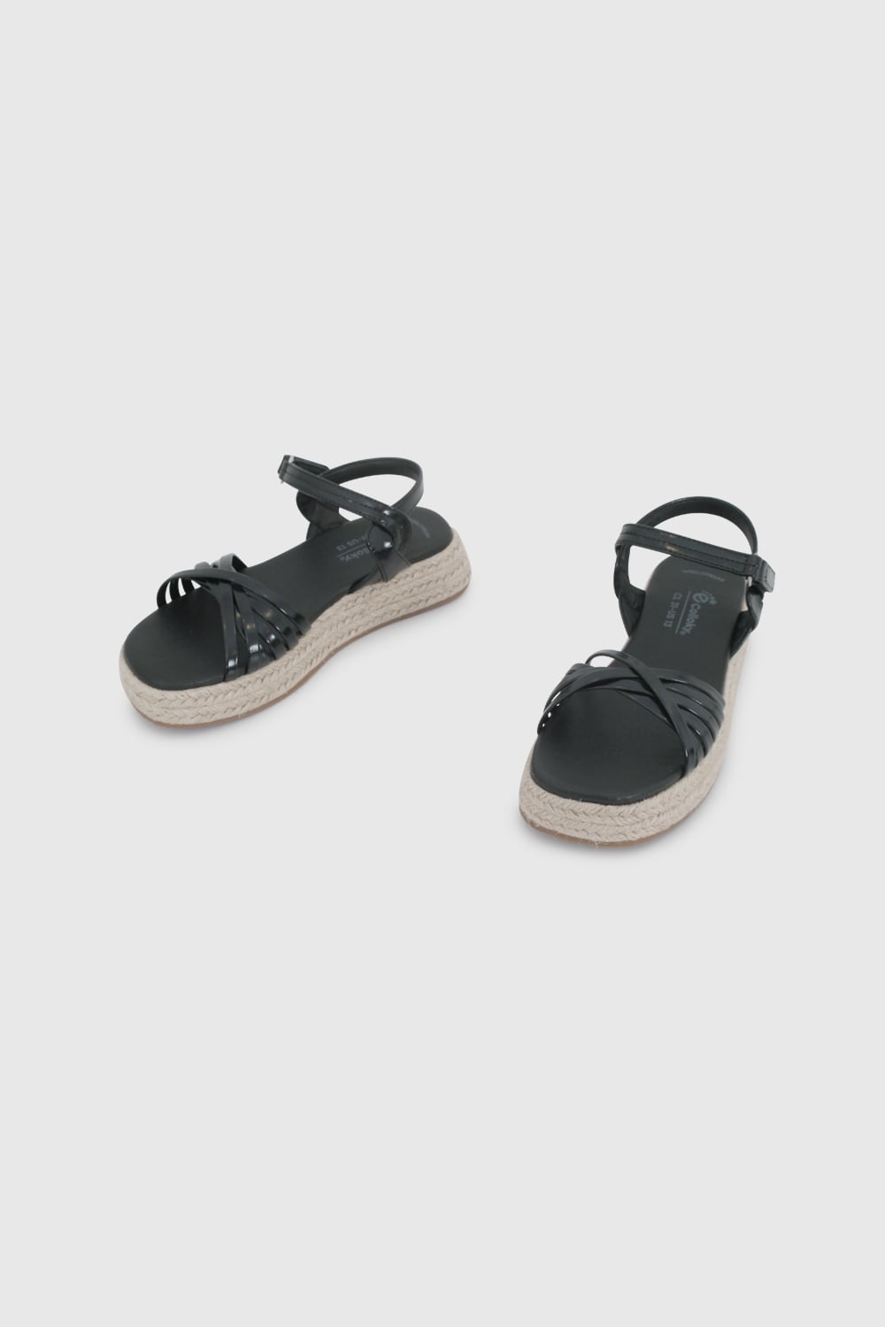 SANDALIA CASUAL COLLOKY KID NIÑA NEGRO - 4