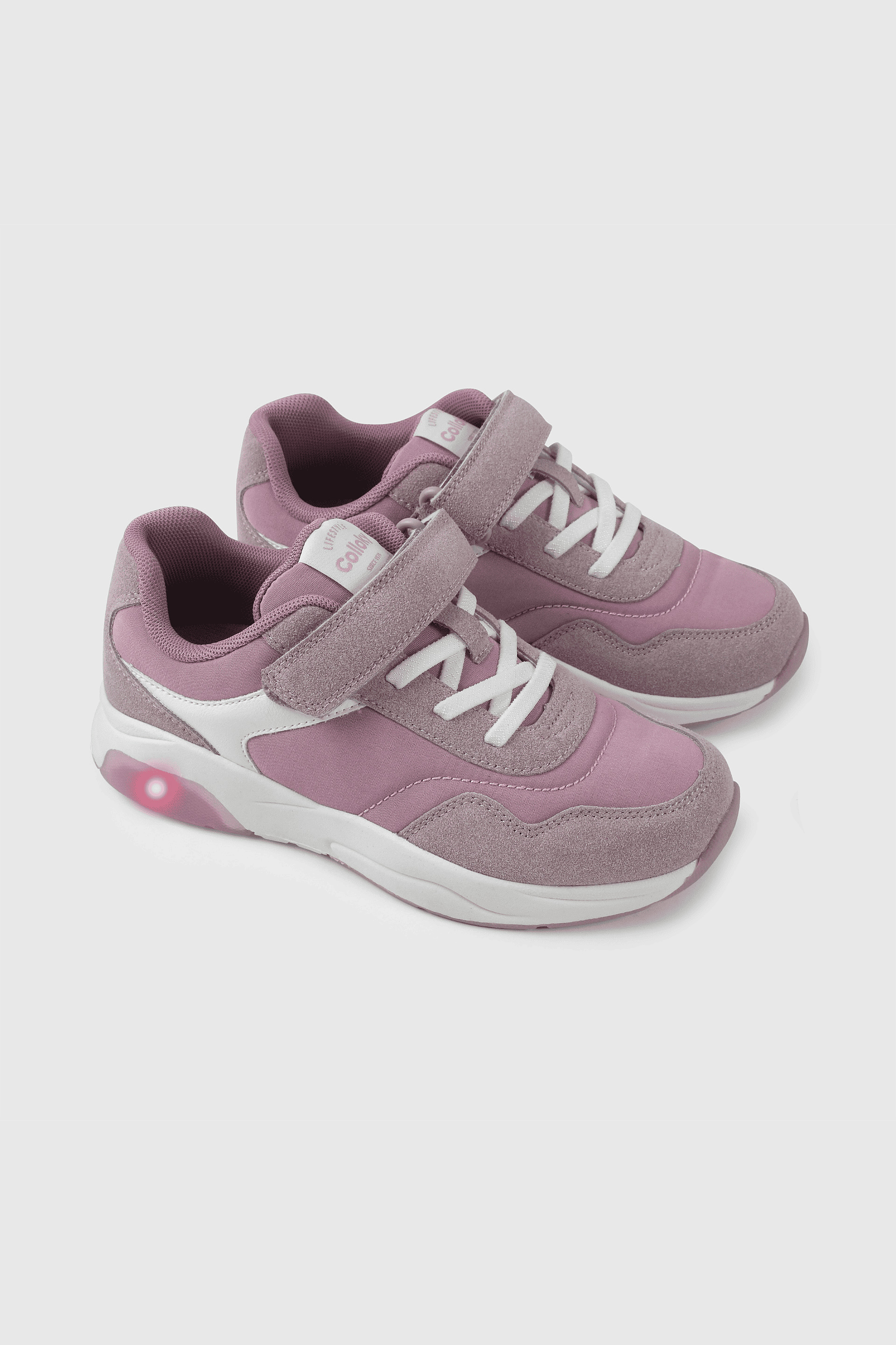 ZAPATILLA LUCES COLLOKY KID NIÑA MORADO - 1