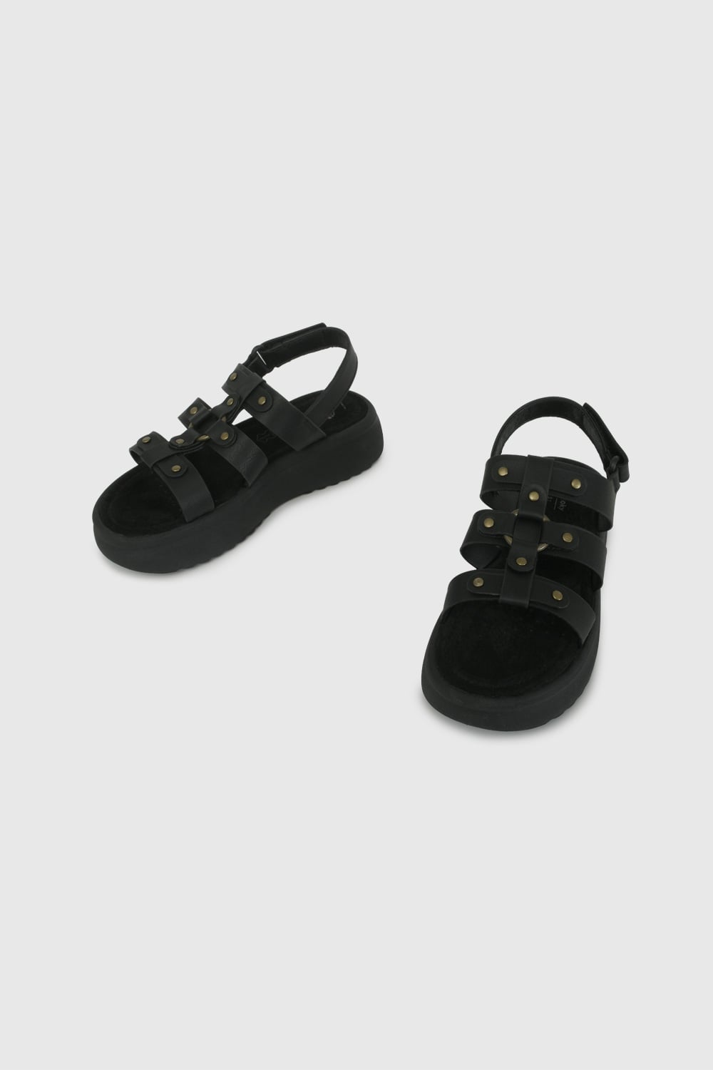 SANDALIA CASUAL COLLOKY KID NIÑA NEGRO - 4