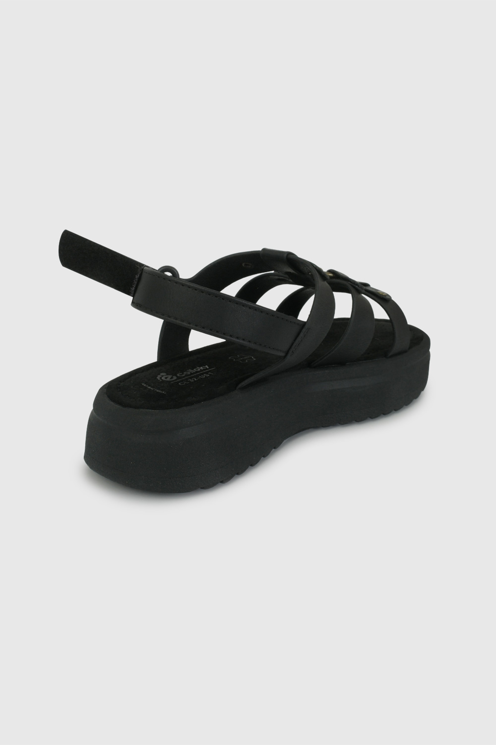 SANDALIA CASUAL COLLOKY KID NIÑA NEGRO - 6