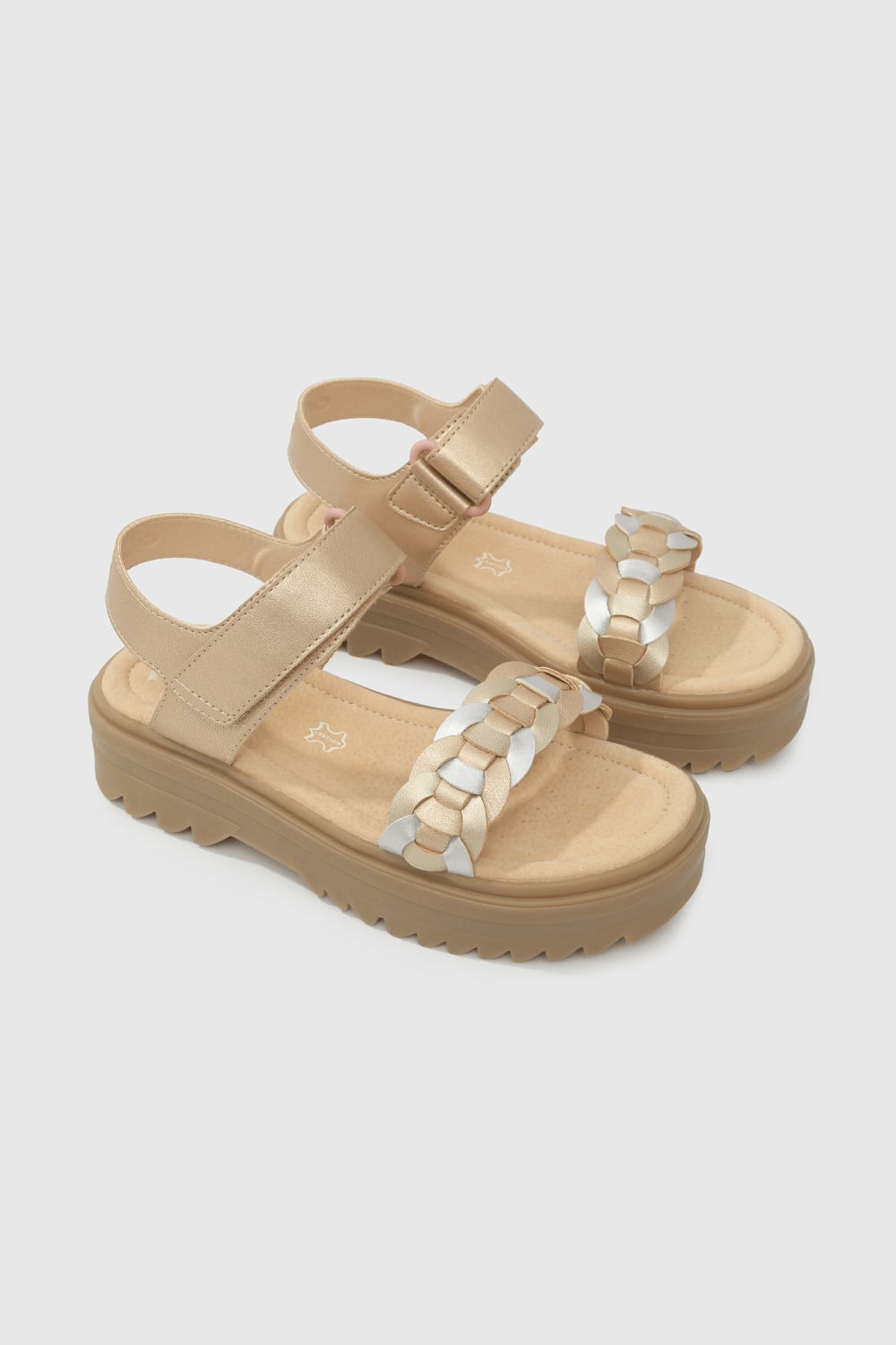 SANDALIA CASUAL COLLOKY KID NIÑA ROSADO - 1