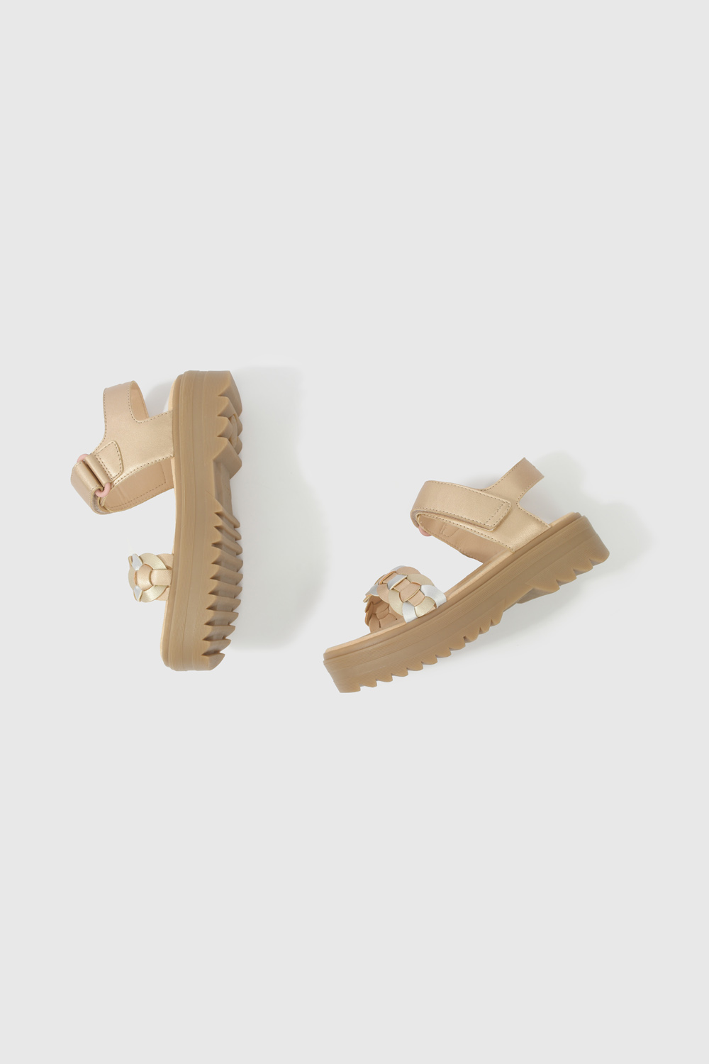 SANDALIA CASUAL COLLOKY KID NIÑA ROSADO - 4