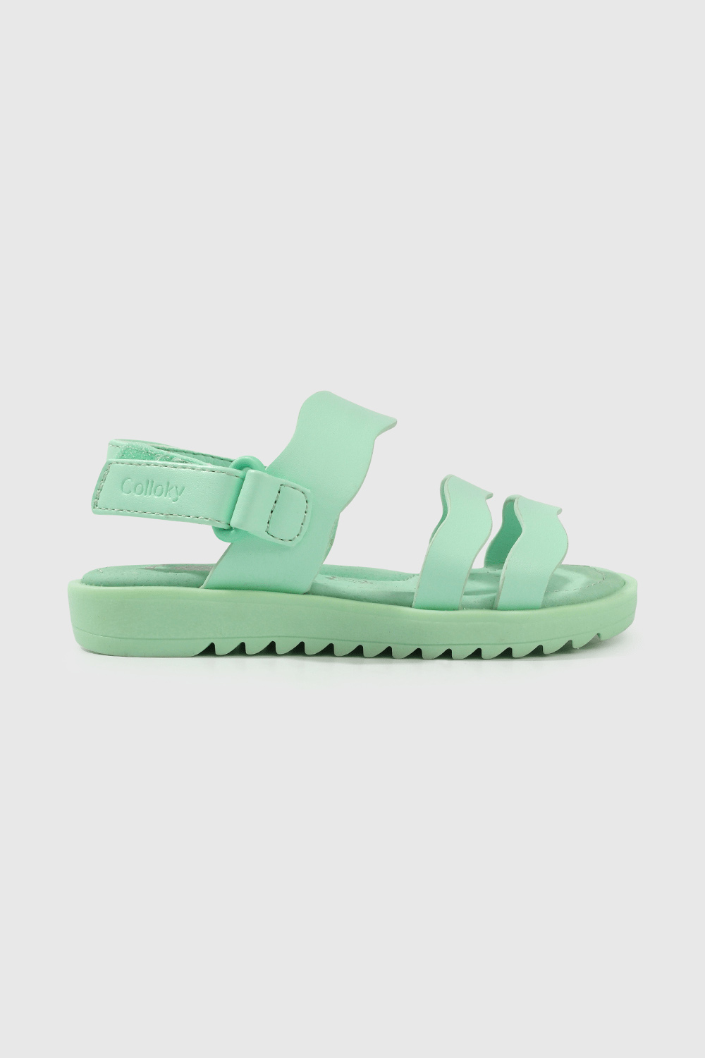 SANDALIA CASUAL COLLOKY CAMINANTE NIÑA VERDE - 2