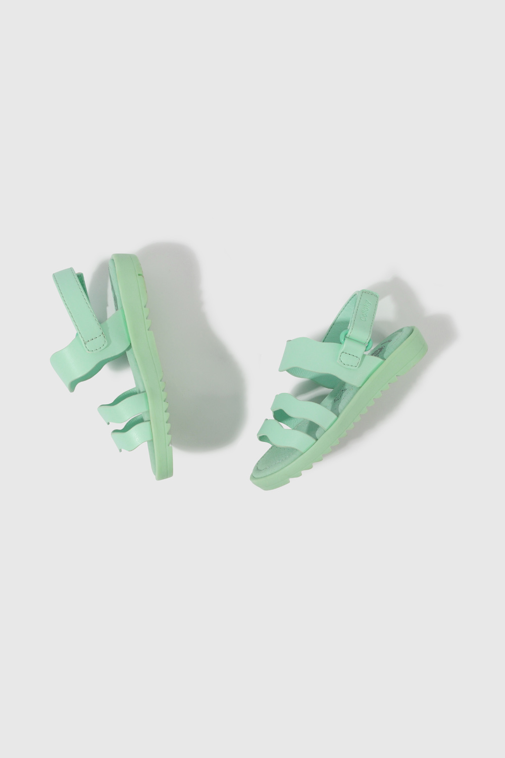 SANDALIA CASUAL COLLOKY CAMINANTE NIÑA VERDE - 4