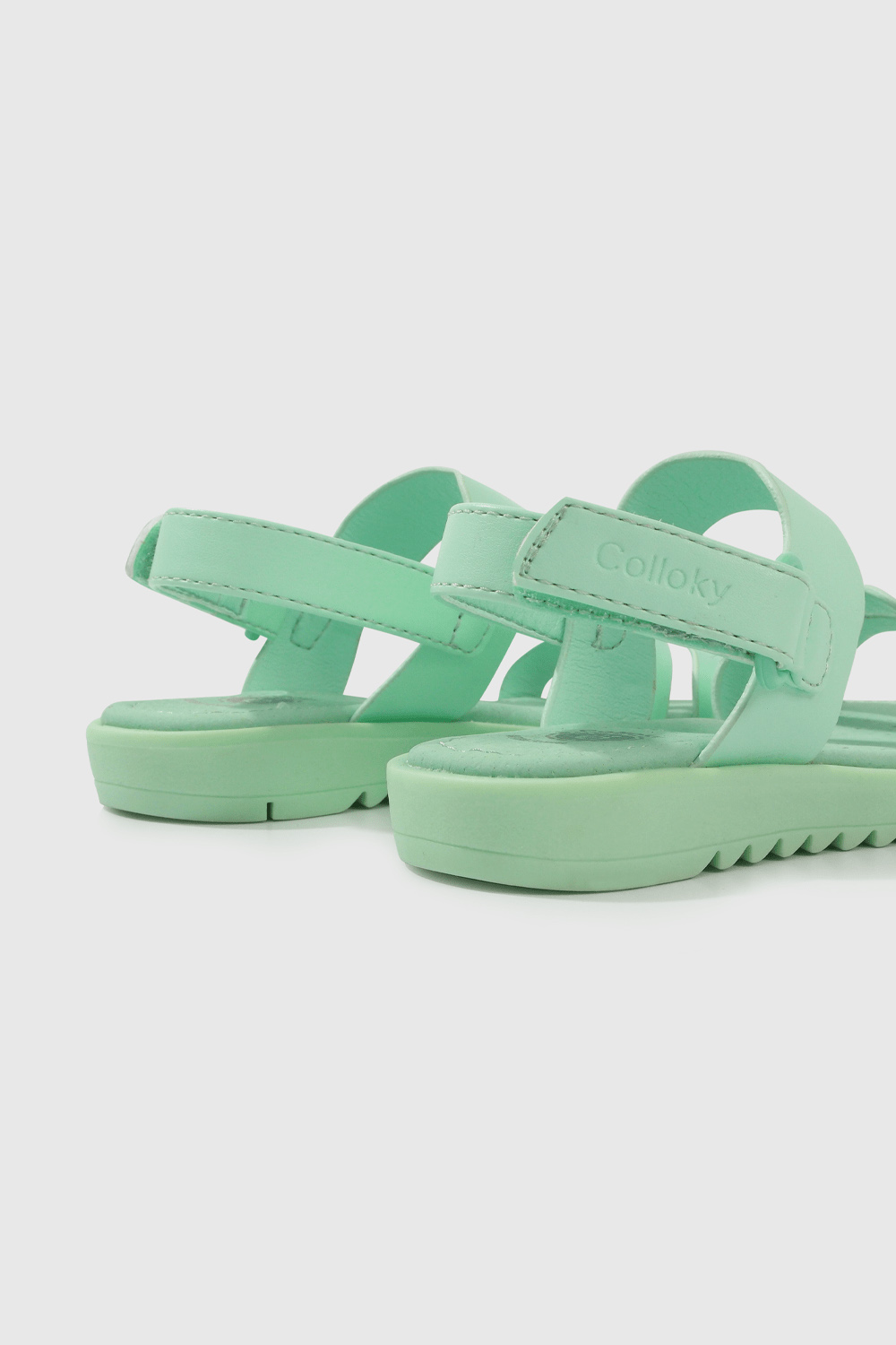 SANDALIA CASUAL COLLOKY CAMINANTE NIÑA VERDE - 5