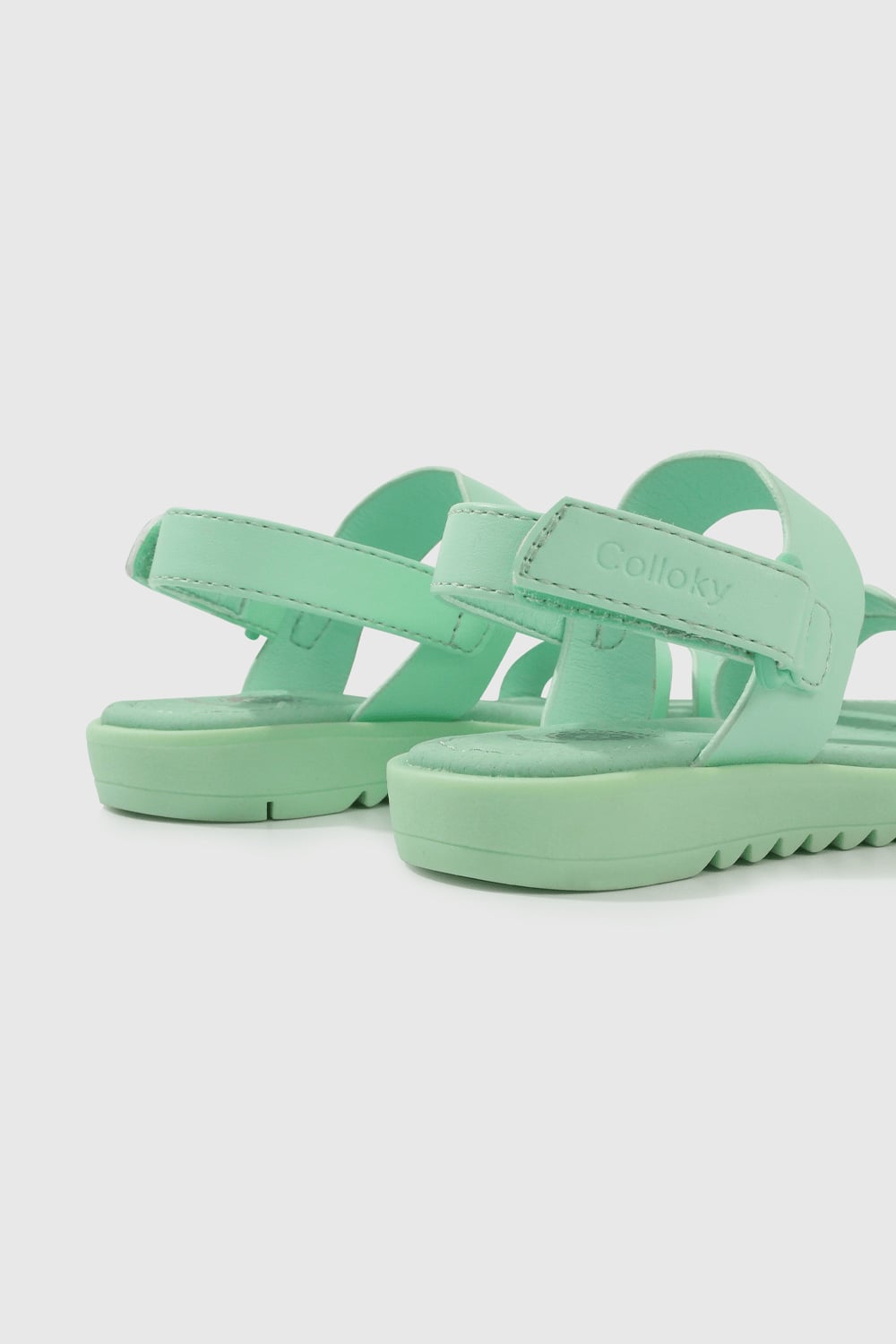 SANDALIA CASUAL COLLOKY CAMINANTE NIÑA VERDE - 5