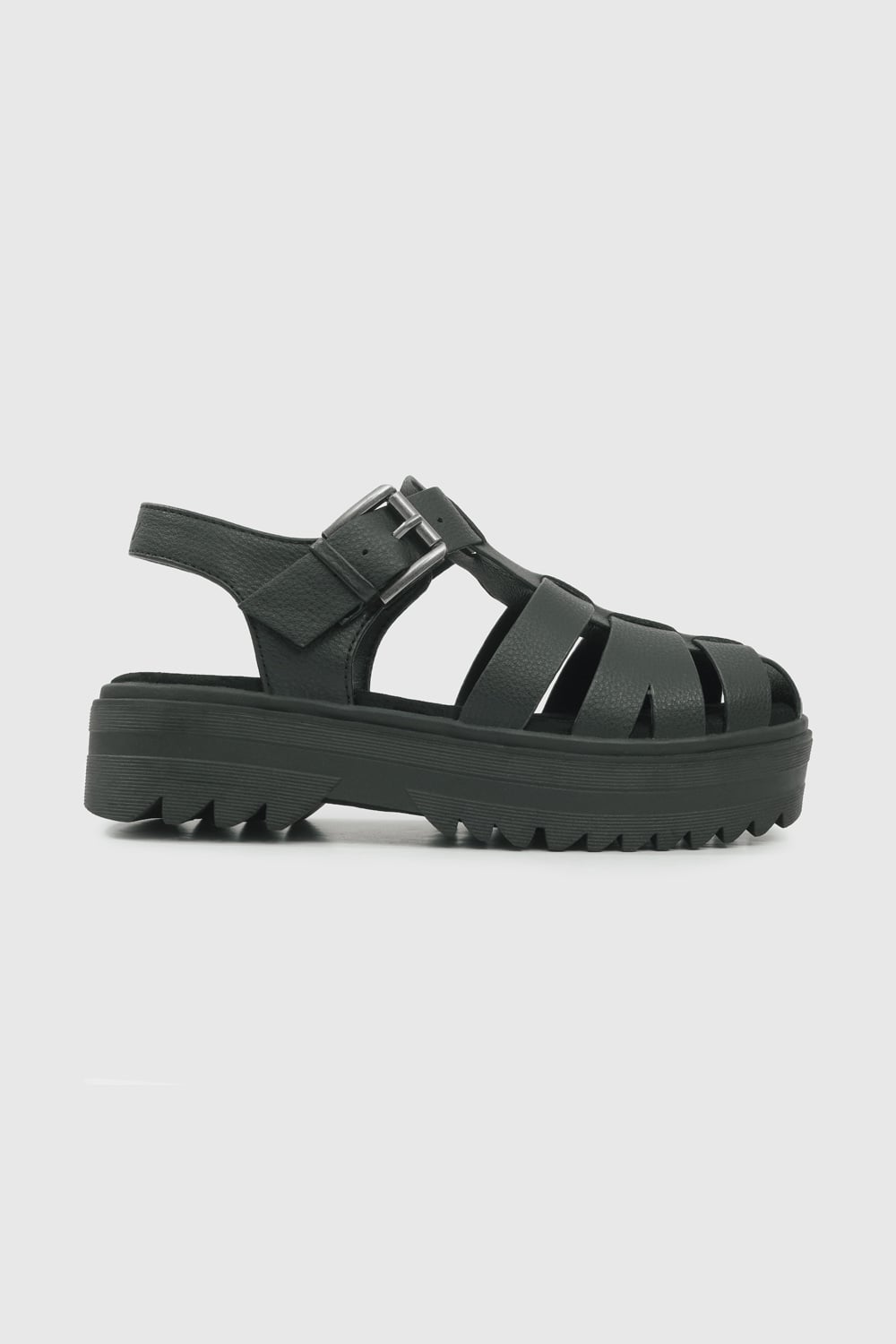 SANDALIA CASUAL COLLOKY KID NIÑA NEGRO - 2