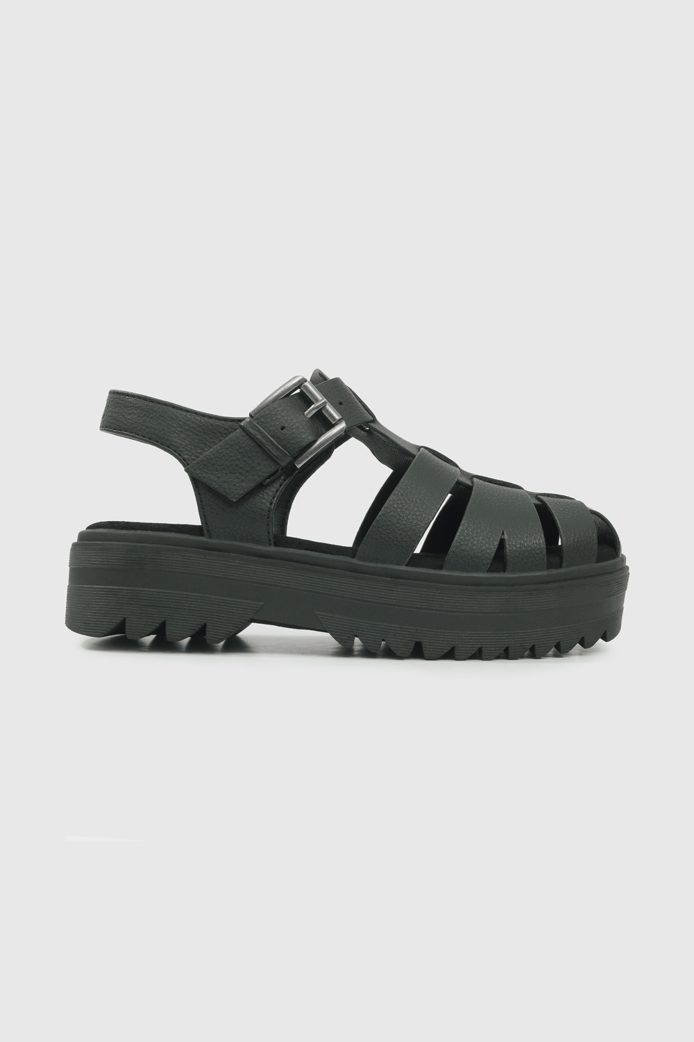 SANDALIA CASUAL COLLOKY KID NIÑA NEGRO - 2