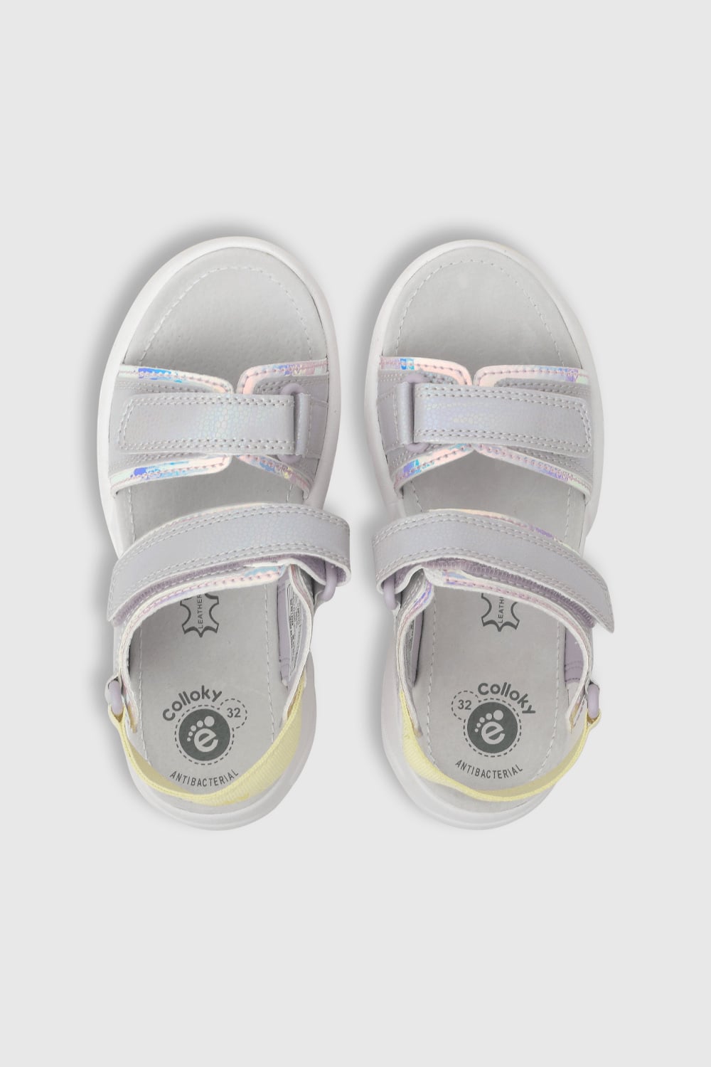 SANDALIA CASUAL COLLOKY KID NIÑA MORADO - 4