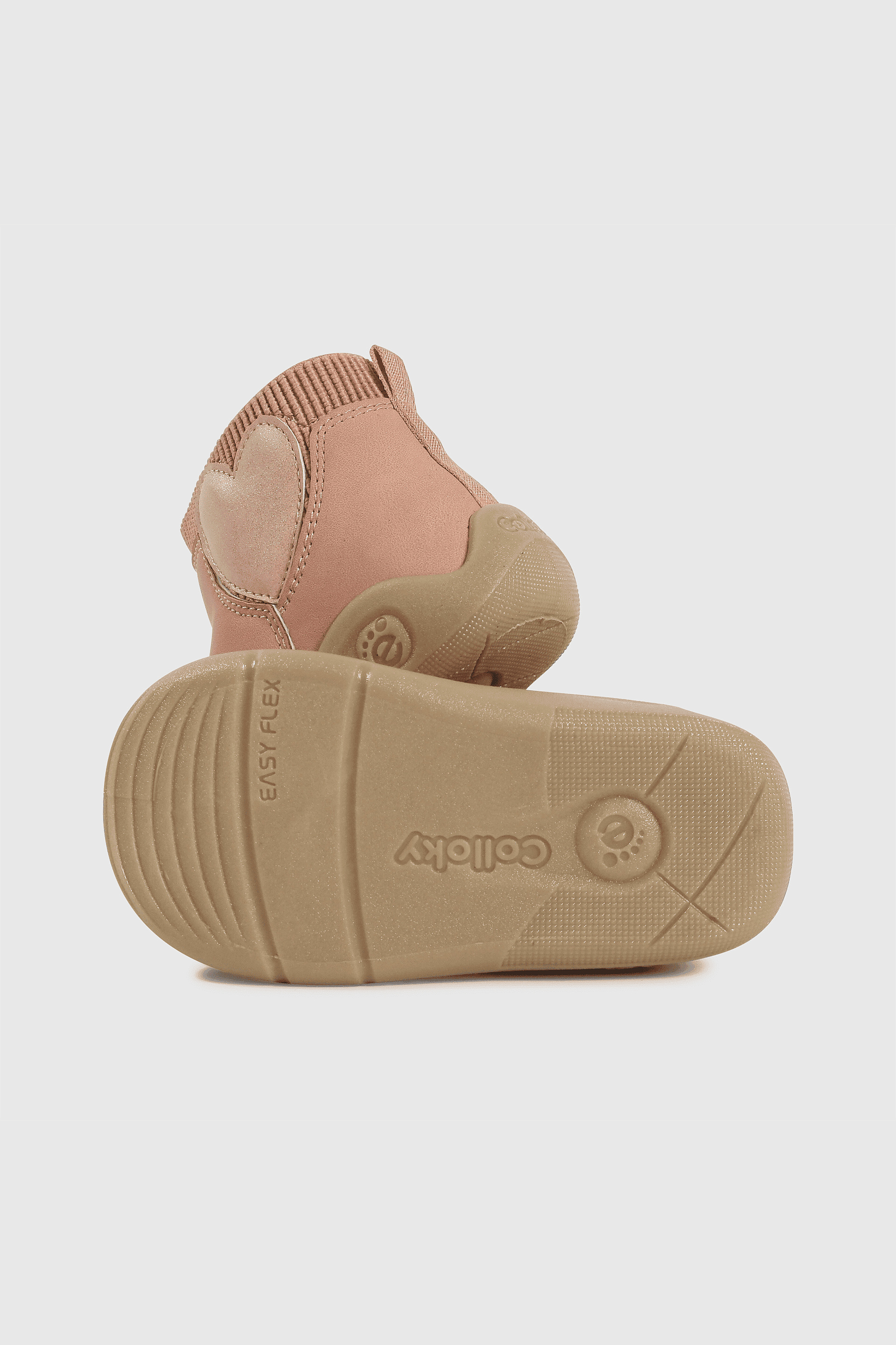 BOOTIE CASUAL COLLOKY PRIMEROS PASOS NIÑA ROSADO - 3
