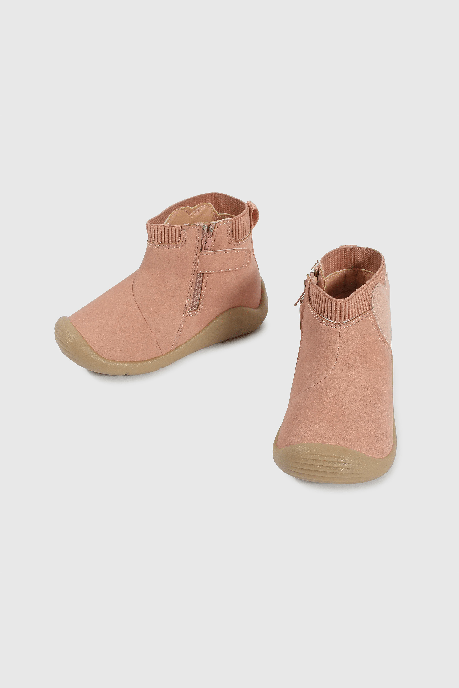 BOOTIE CASUAL COLLOKY PRIMEROS PASOS NIÑA ROSADO - 4