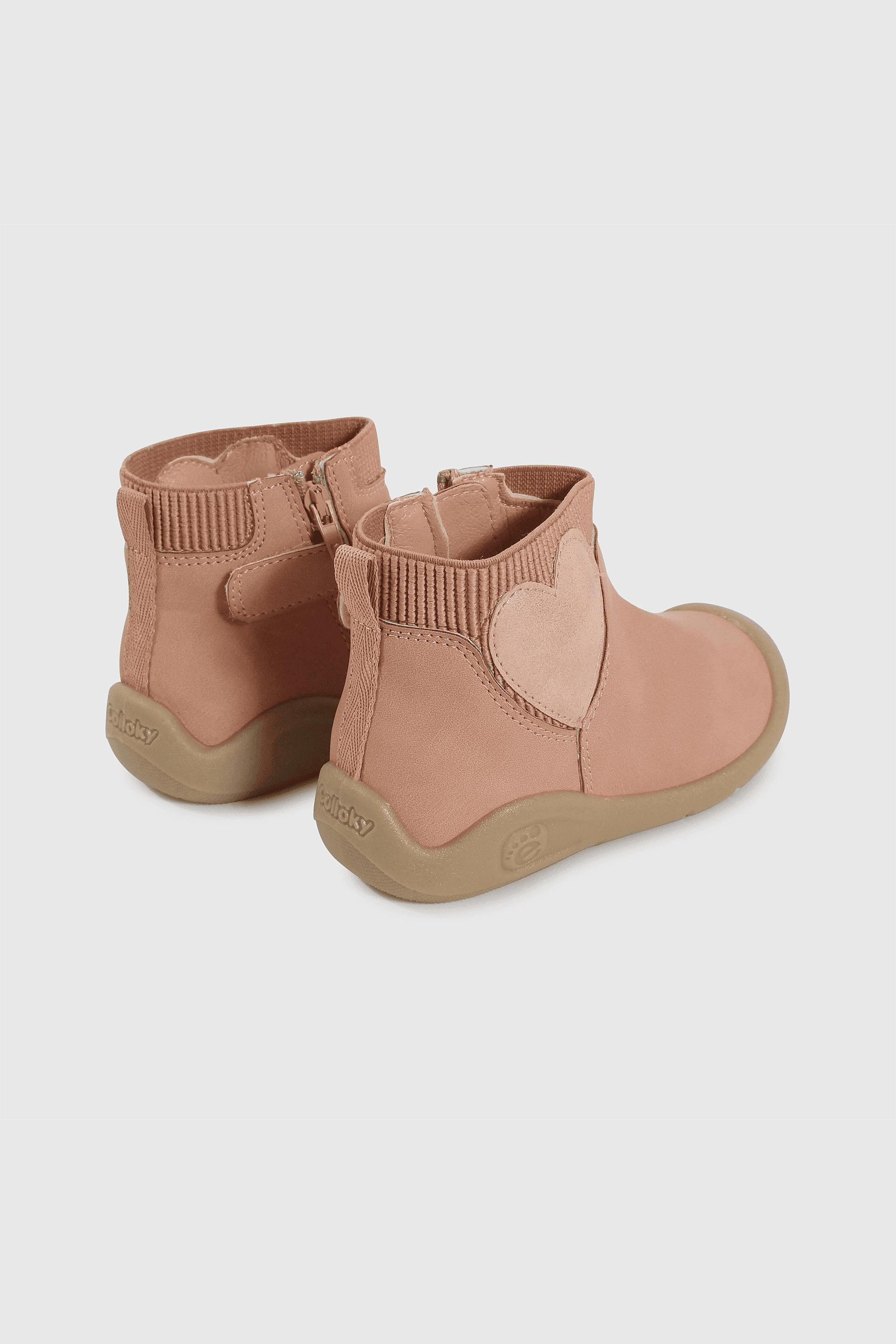 BOOTIE CASUAL COLLOKY PRIMEROS PASOS NIÑA ROSADO - 5