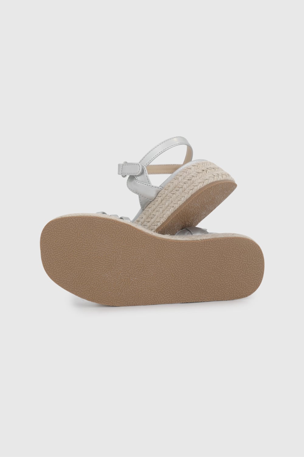SANDALIA CASUAL COLLOKY KID NIÑA PLATEADO - 3