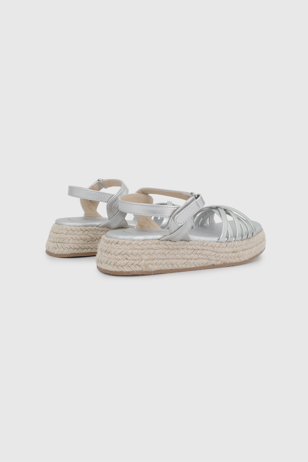 SANDALIA CASUAL COLLOKY KID NIÑA PLATEADO - 5