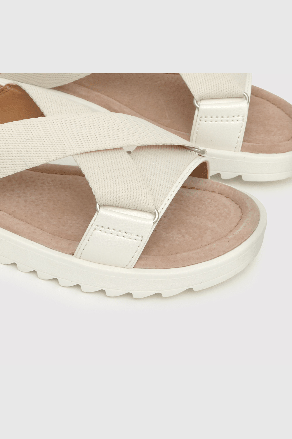 SANDALIA CASUAL COLLOKY KID NIÑA BLANCO - 5