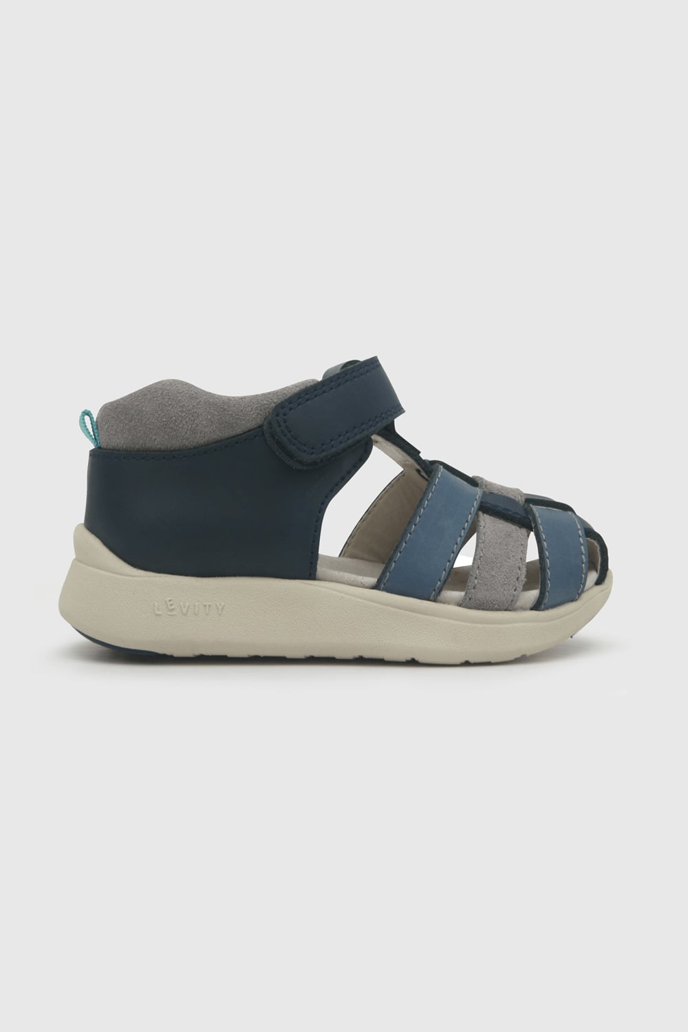 SANDALIA CASUAL COLLOKY PRIMEROS PASOS NIÑO AZUL - 2