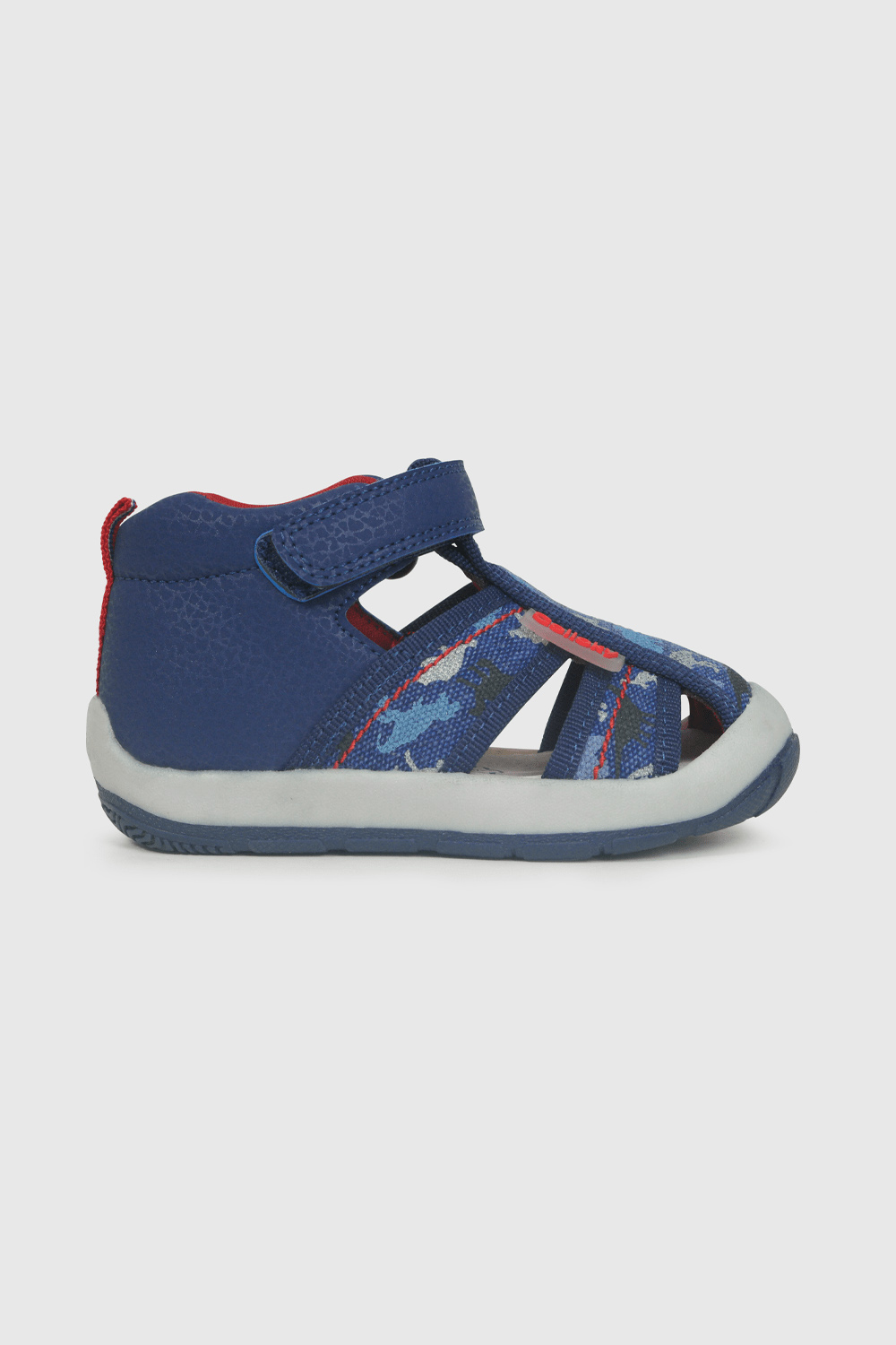 SANDALIA CASUAL COLLOKY PRIMEROS PASOS NIÑO AZUL - 2