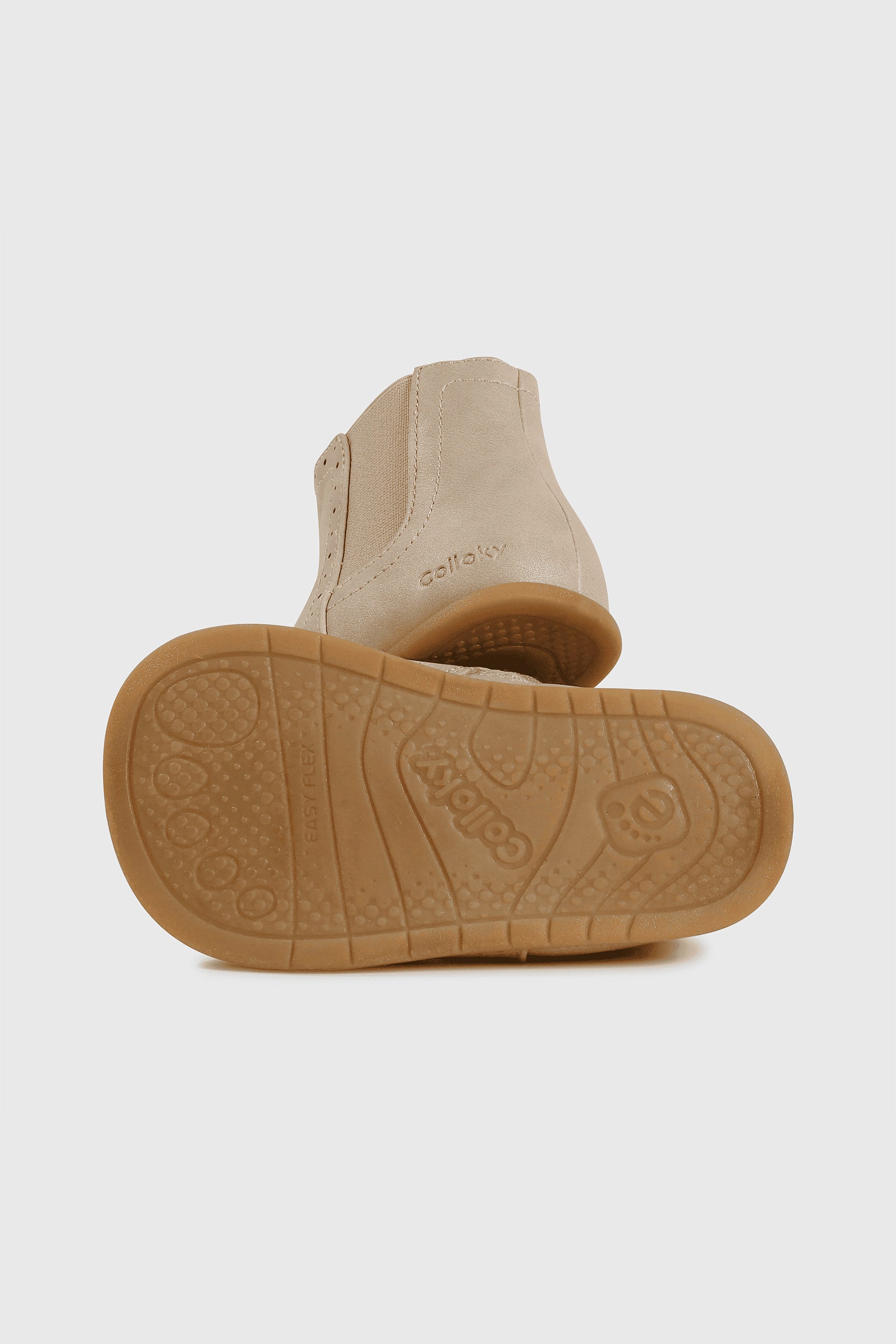 BOOTIE CASUAL COLLOKY PRIMEROS PASOS NIÑA BEIGE - 3