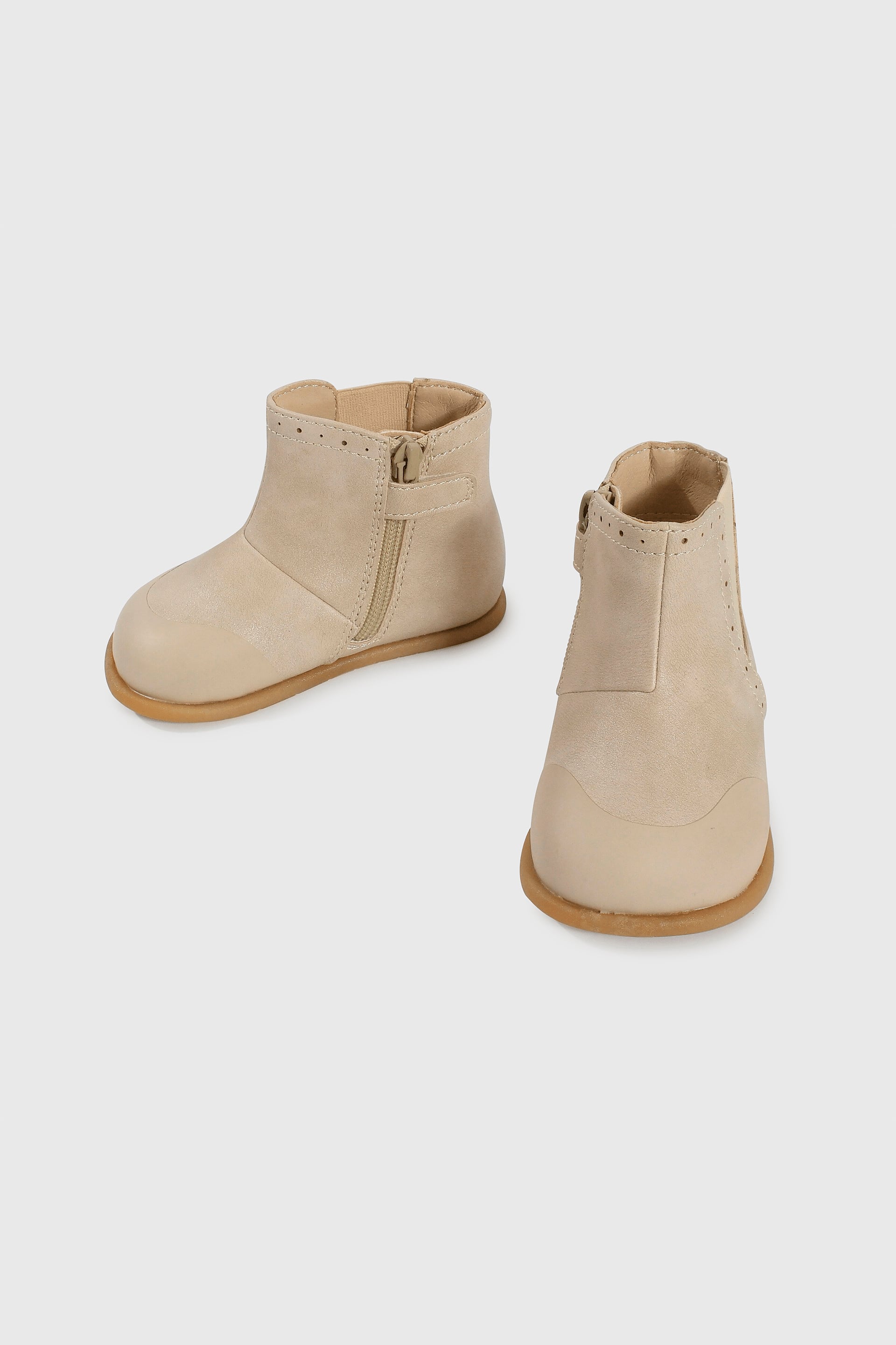 BOOTIE CASUAL COLLOKY PRIMEROS PASOS NIÑA BEIGE - 4