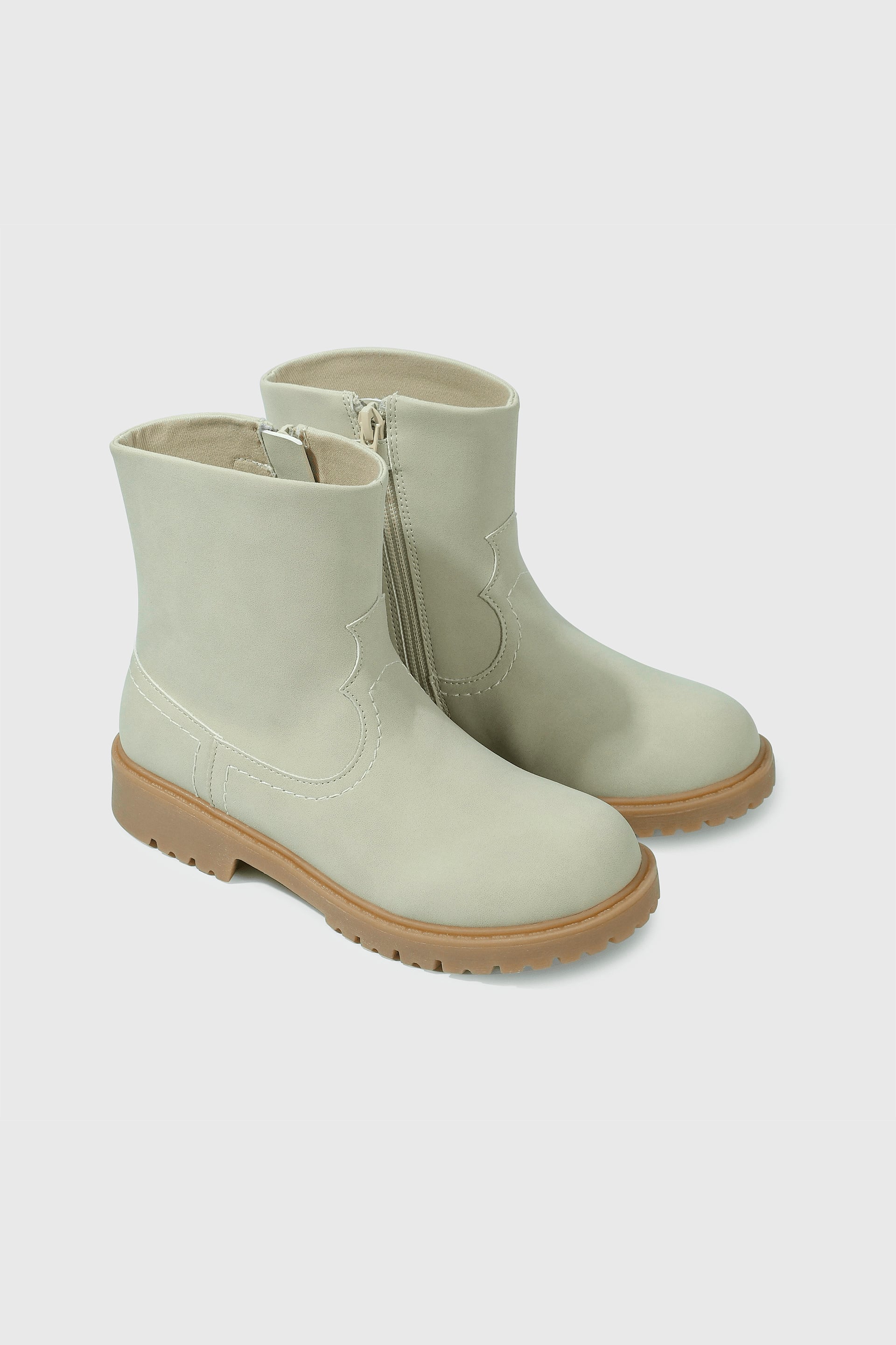 BOOTIE CASUAL COLLOKY KID NIÑA BEIGE - 1
