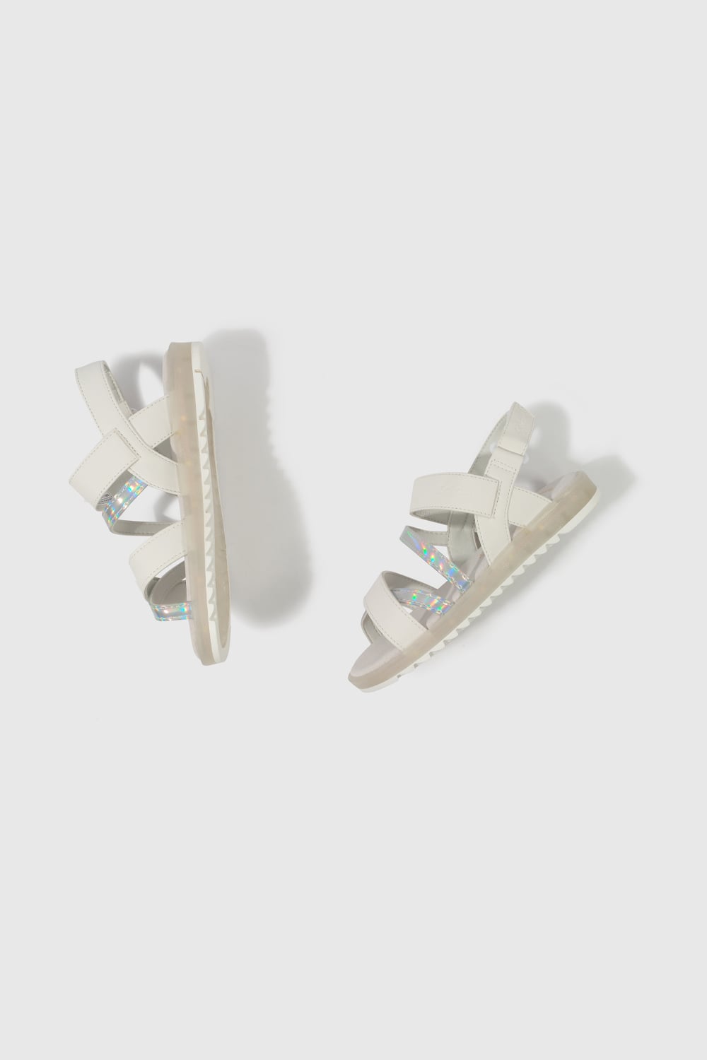SANDALIA CASUAL COLLOKY KID NIÑA BLANCO - 4